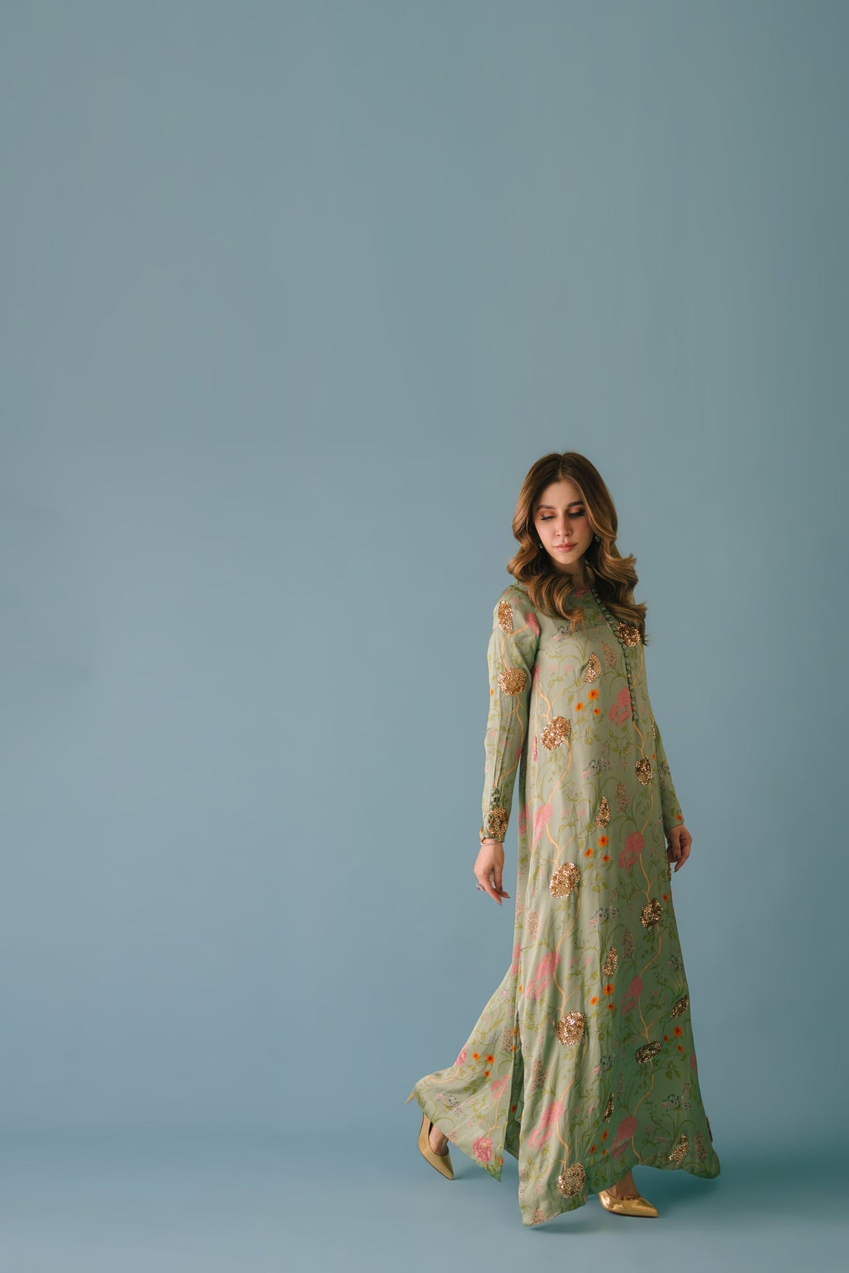 Sammy K | Aadat Festive Edition | Zohra by Sammy K - Designer Dress  - Type : Ladies Clothes - Available at Libayah - 100% Original 