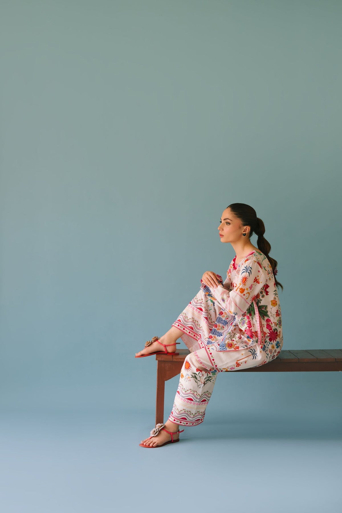 Sammy K | Aadat Festive Edition | Tropical Breeze by Sammy K - Designer Dress  - Type : Ladies Clothes - Available at Libayah - 100% Original 