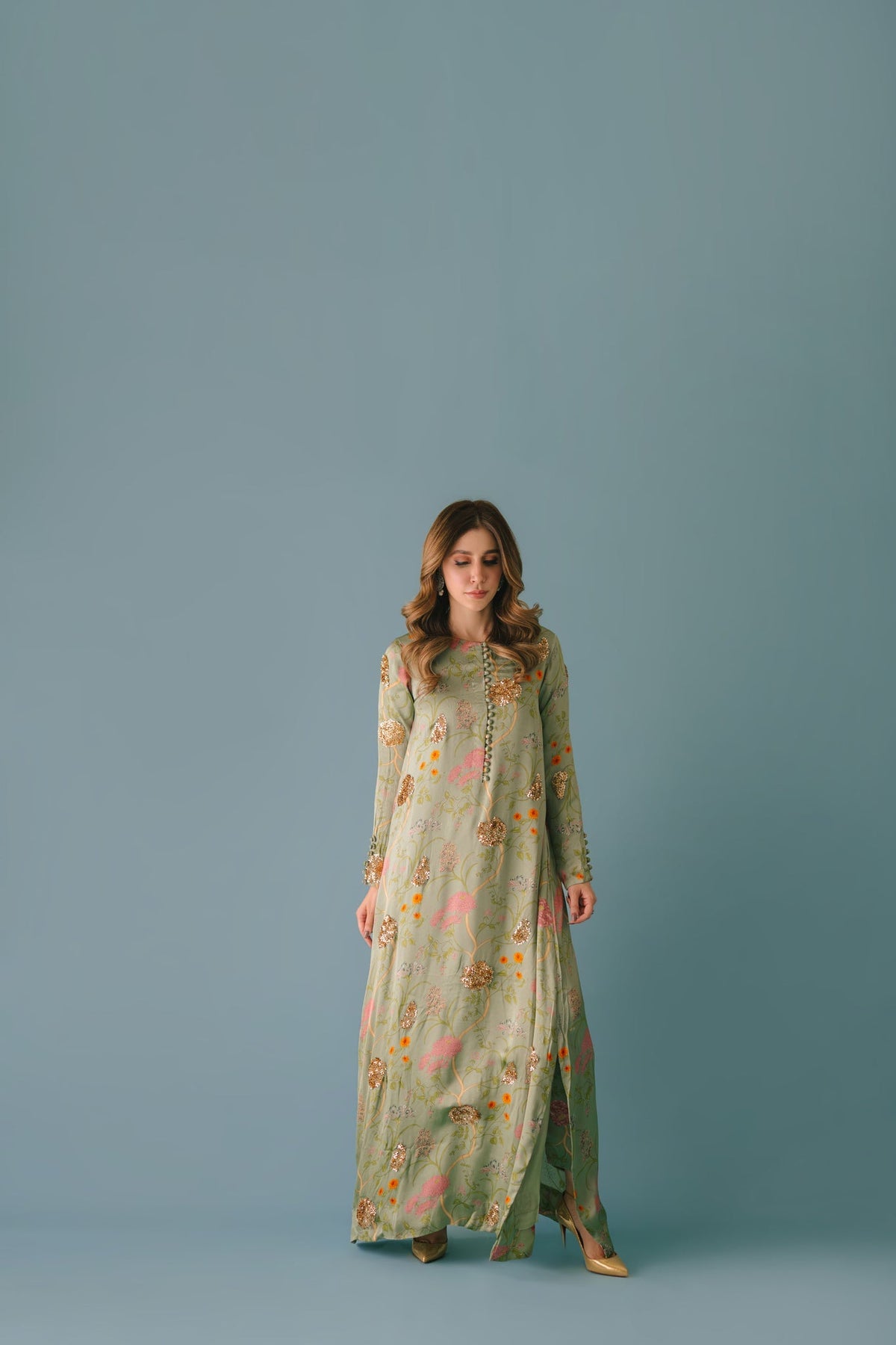 Sammy K | Aadat Festive Edition | Zohra by Sammy K - Designer Dress  - Type : Ladies Clothes - Available at Libayah - 100% Original 