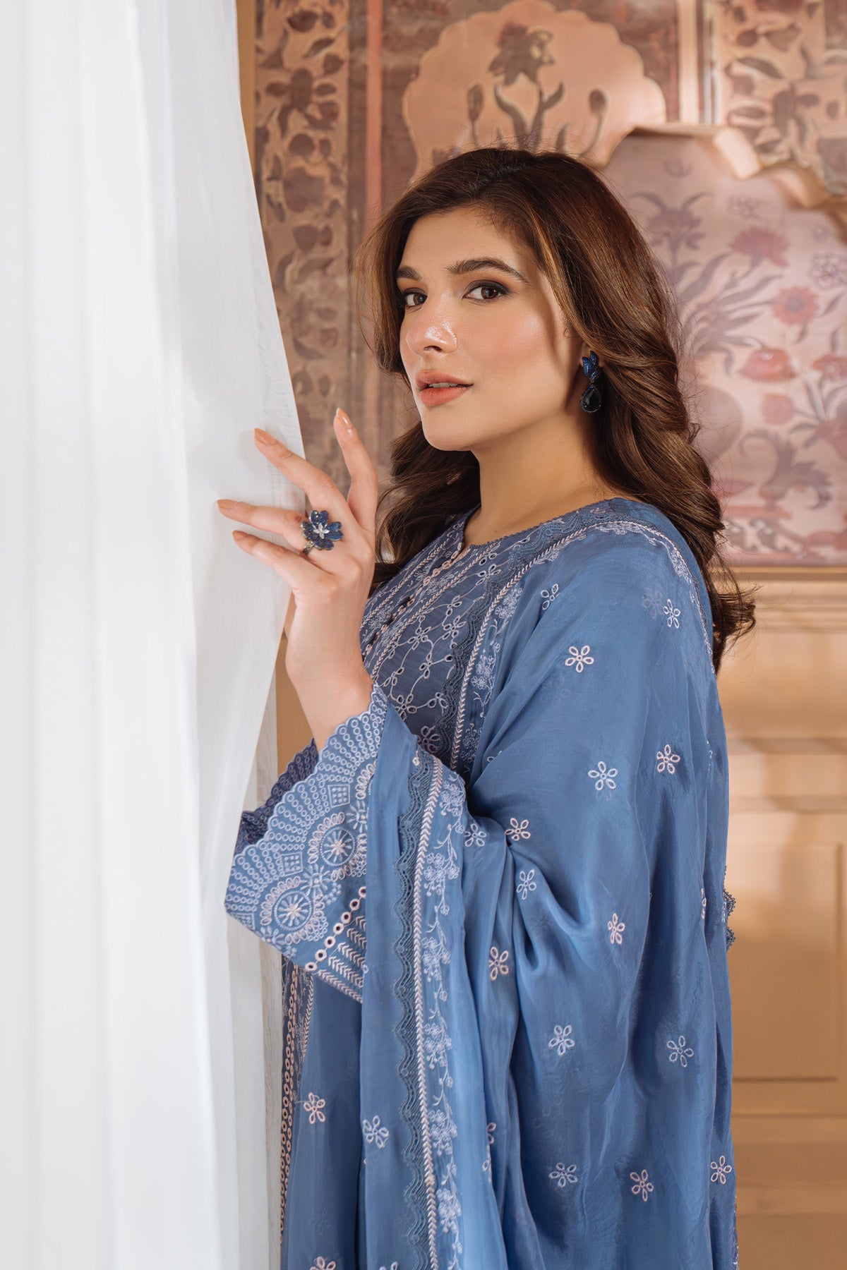 Sahar | Festive Edit Ready to Wear | Lagoon Luxe - RTW by Sahar - Designer Dress - Type: Ladies Clothes - Available at Libayah - 100% Original
