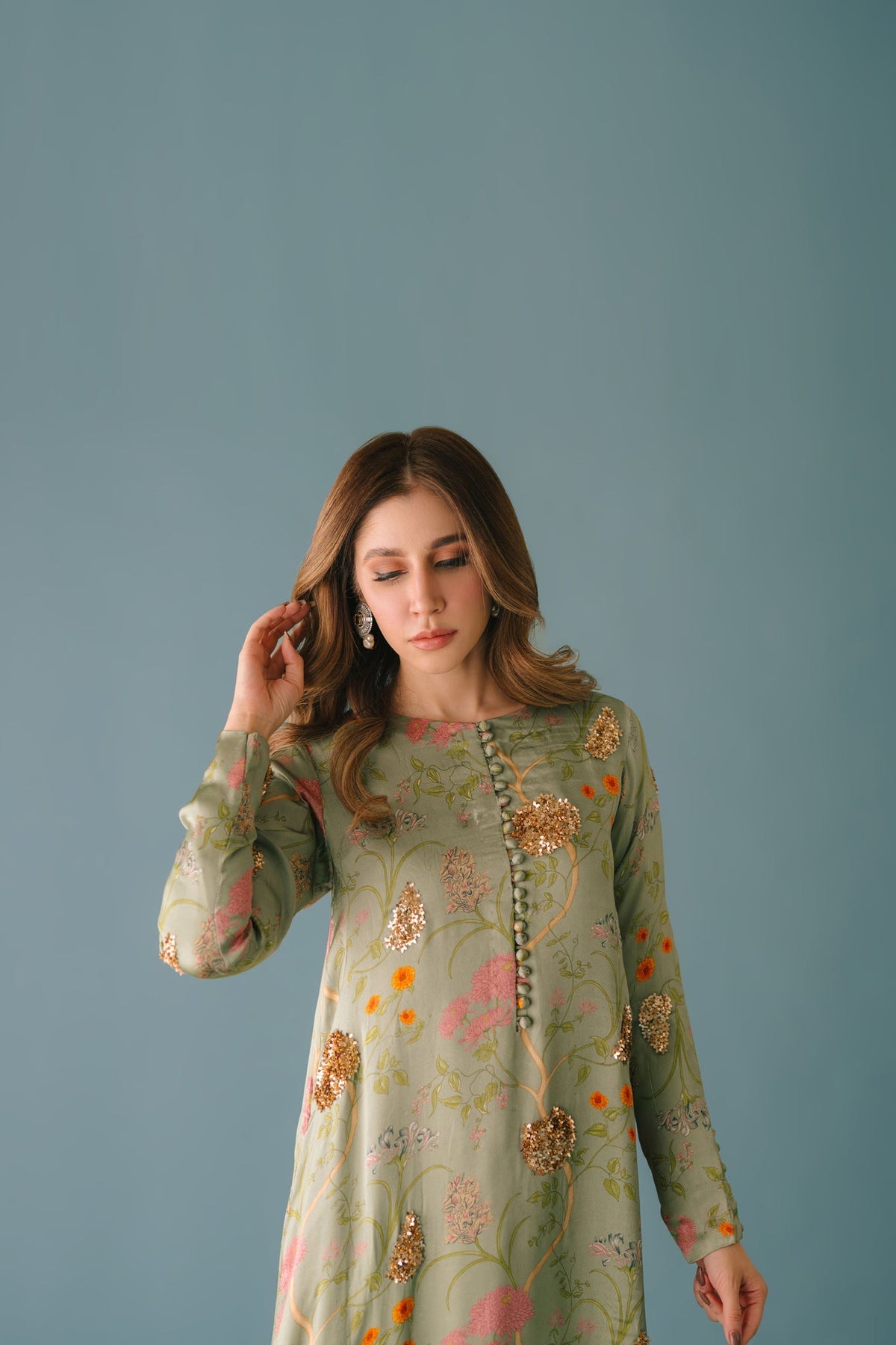 Sammy K | Aadat Festive Edition | Zohra by Sammy K - Designer Dress  - Type : Ladies Clothes - Available at Libayah - 100% Original 