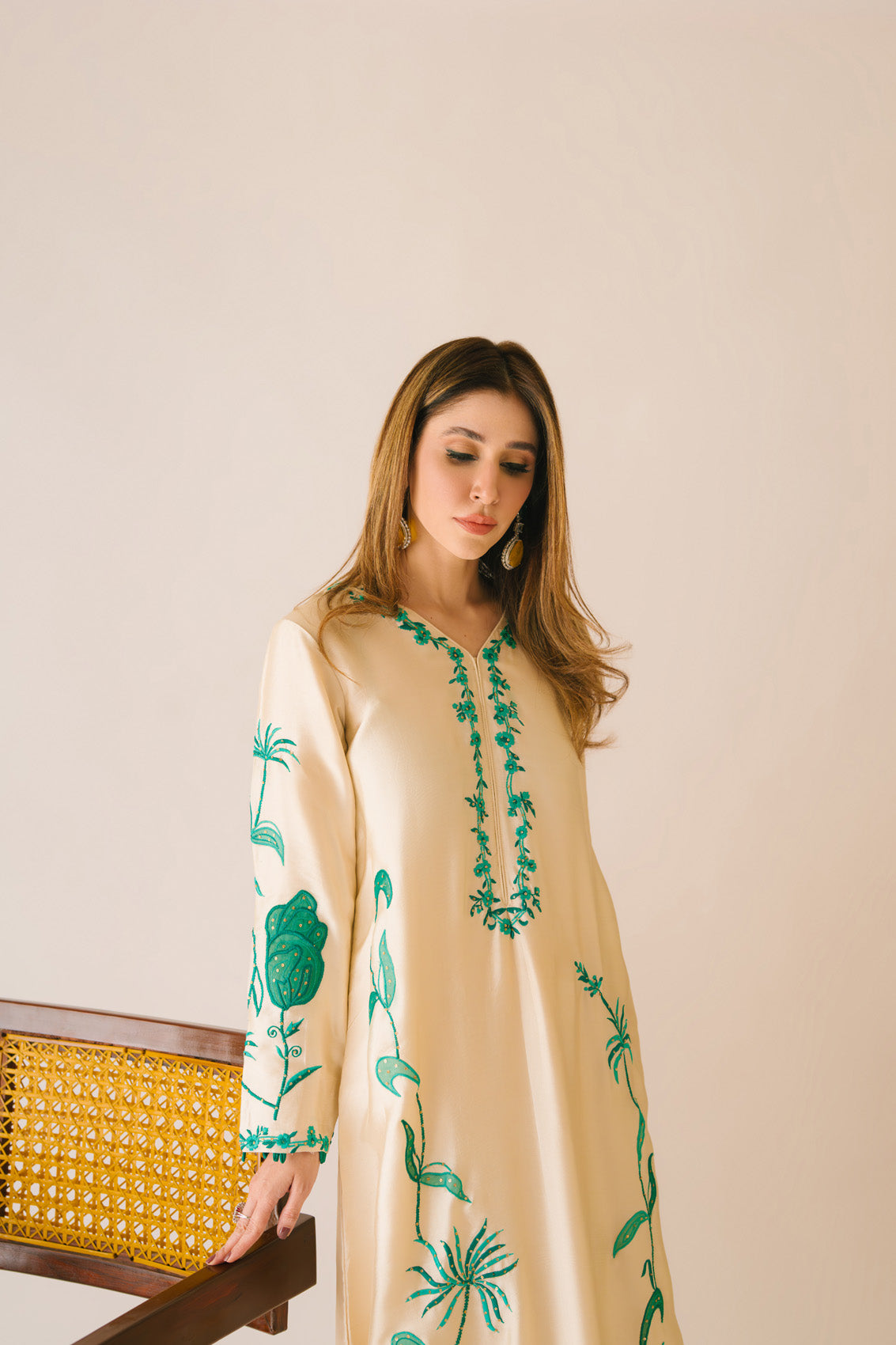 Sammy K | Aadat Festive Edition | Wild Rose by Sammy K - Designer Dress  - Type : Ladies Clothes - Available at Libayah - 100% Original 