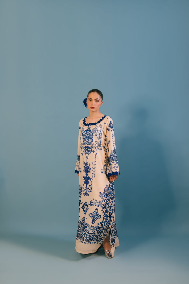 Sammy K | Lawn Pret 25 |Blue Bell by Sammy K - Designer Dress  - Type : Ladies Clothes - Available at Libayah - 100% Original 