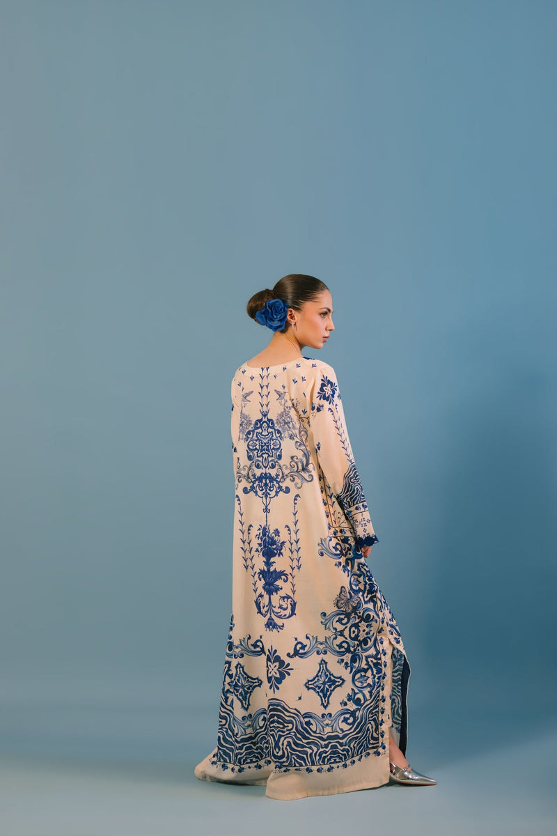 Sammy K | Lawn Pret 25 |Blue Bell by Sammy K - Designer Dress  - Type : Ladies Clothes - Available at Libayah - 100% Original 