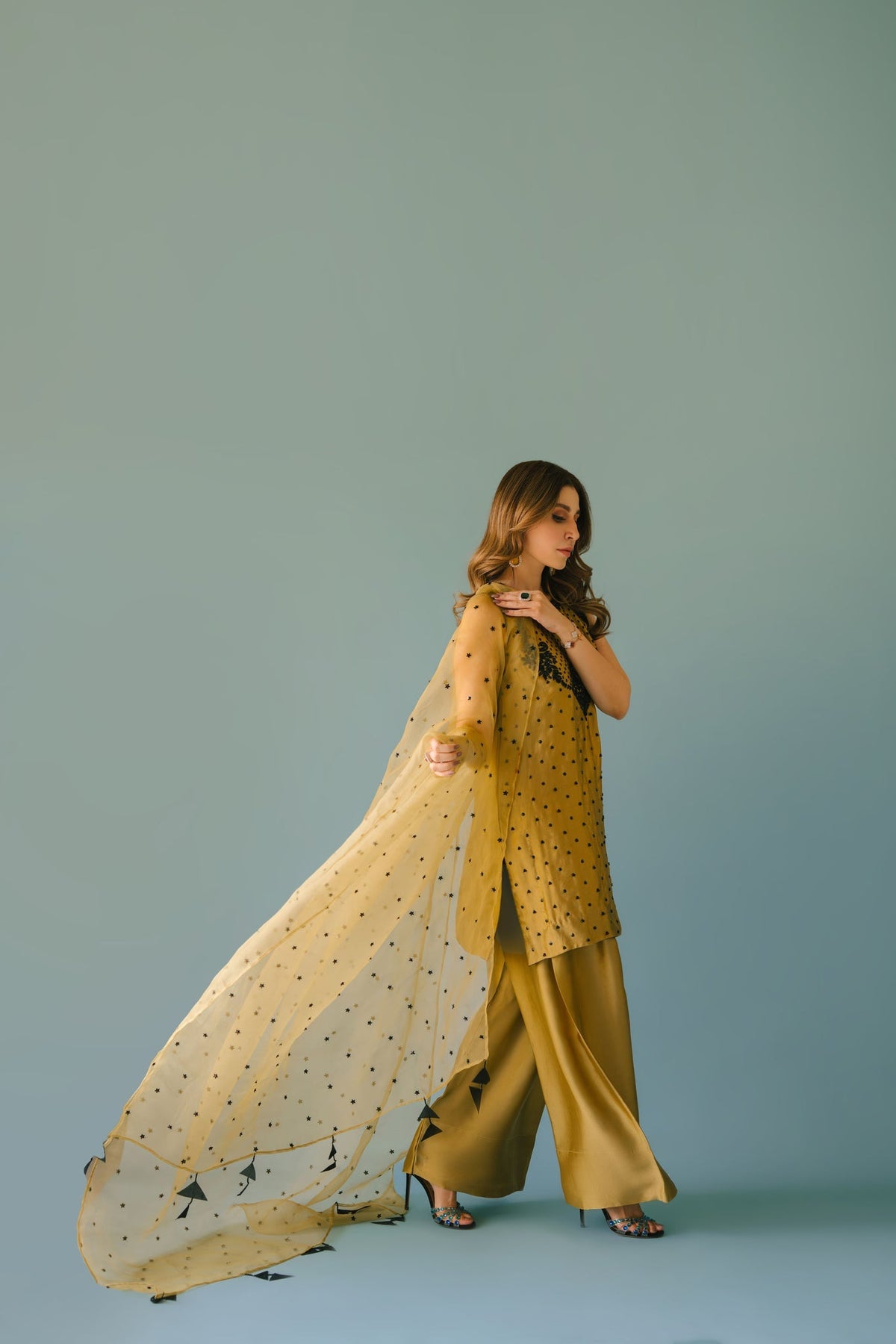 Sammy K | Aadat Festive Edition | Rukhsar by Sammy K - Designer Dress  - Type : Ladies Clothes - Available at Libayah - 100% Original 