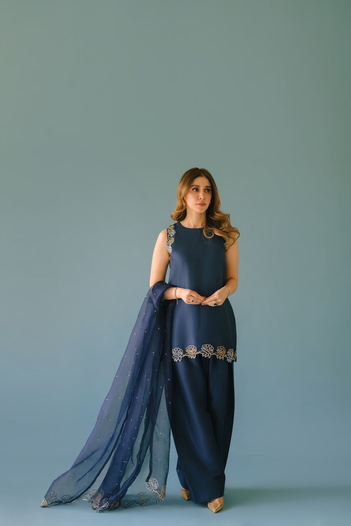 Sammy K | Aadat Festive Edition | Hum Safar by Sammy K - Designer Dress  - Type : Ladies Clothes - Available at Libayah - 100% Original 