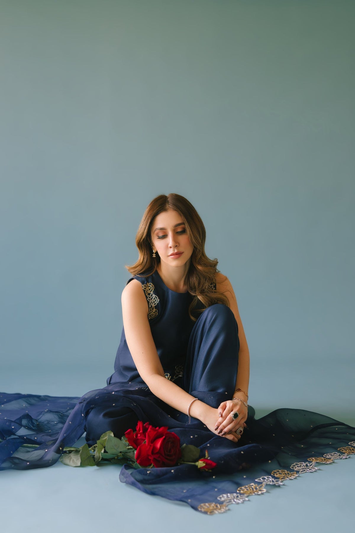 Sammy K | Aadat Festive Edition | Hum Safar by Sammy K - Designer Dress  - Type : Ladies Clothes - Available at Libayah - 100% Original 