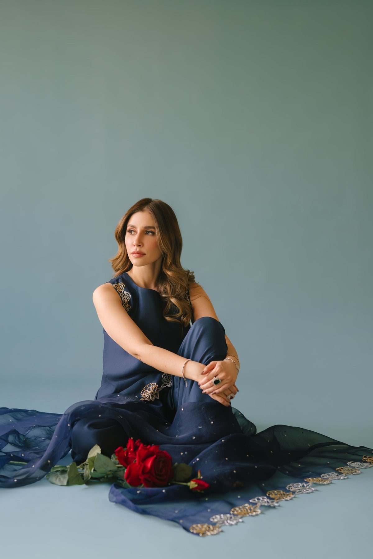 Sammy K | Aadat Festive Edition | Hum Safar by Sammy K - Designer Dress  - Type : Ladies Clothes - Available at Libayah - 100% Original 