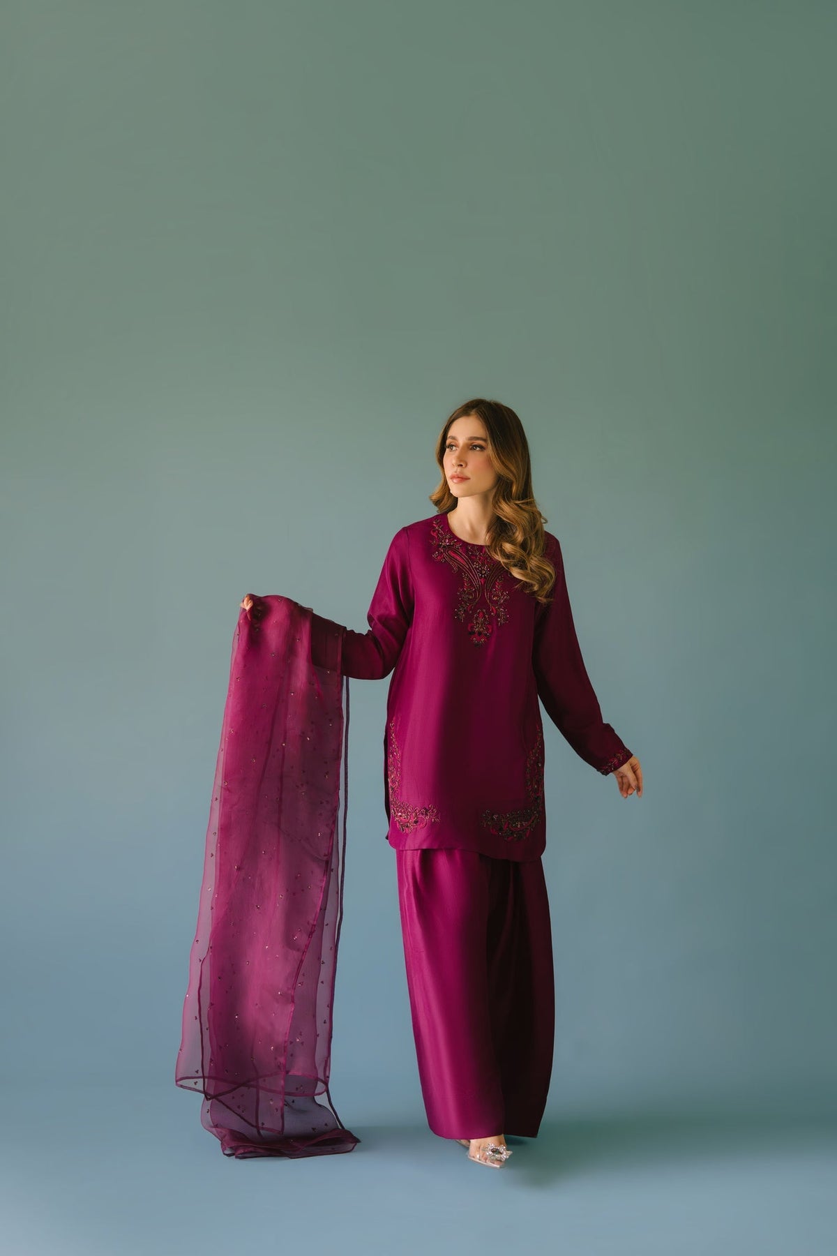 Sammy K | Aadat Festive Edition | Noori by Sammy K - Designer Dress  - Type : Ladies Clothes - Available at Libayah - 100% Original 