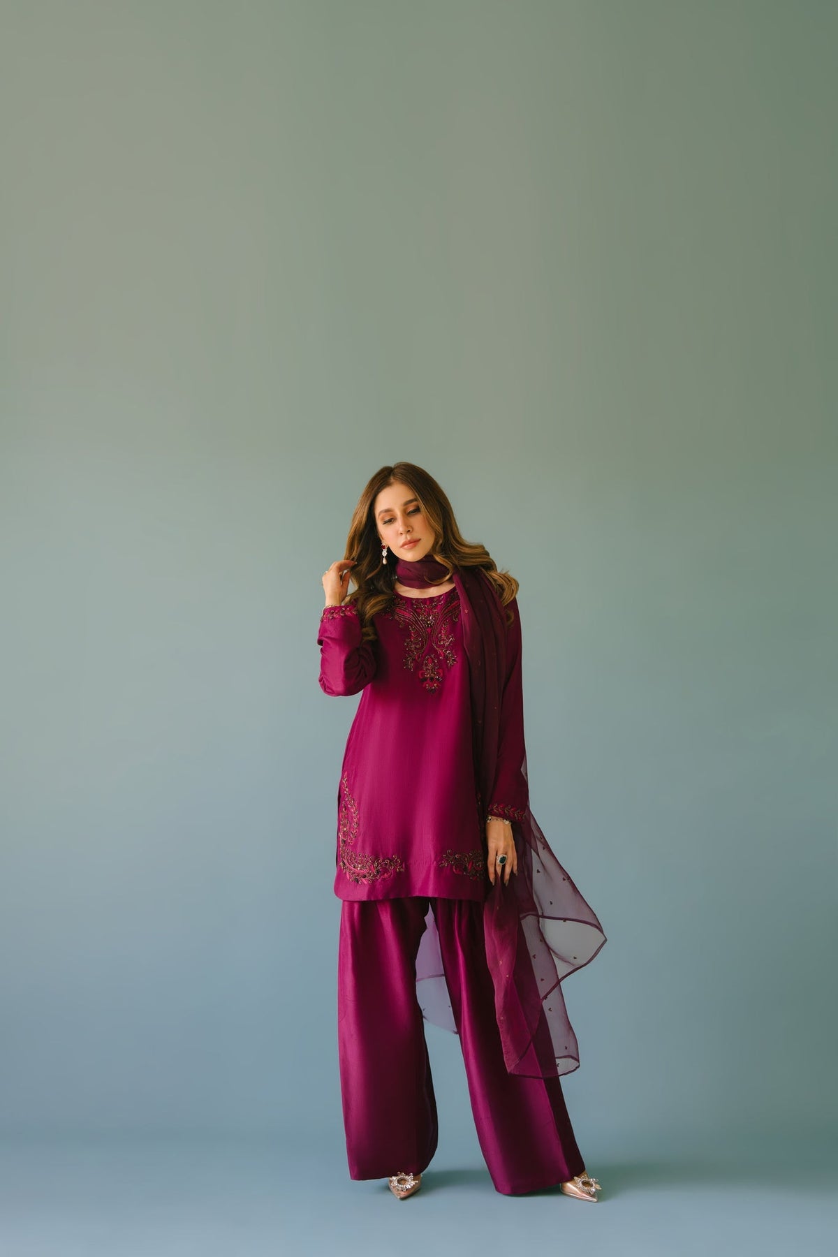 Sammy K | Aadat Festive Edition | Noori by Sammy K - Designer Dress  - Type : Ladies Clothes - Available at Libayah - 100% Original 