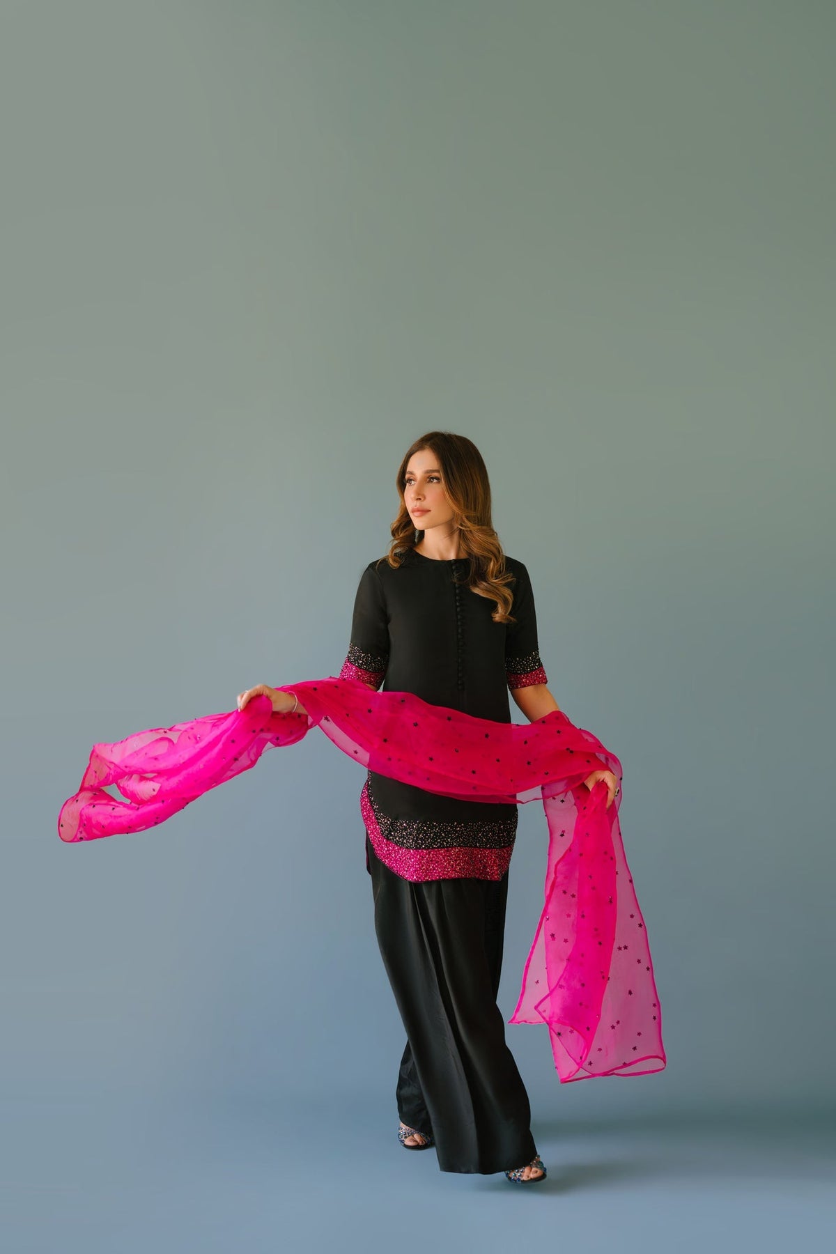 Sammy K | Aadat Festive Edition | Sehr by Sammy K - Designer Dress  - Type : Ladies Clothes - Available at Libayah - 100% Original 