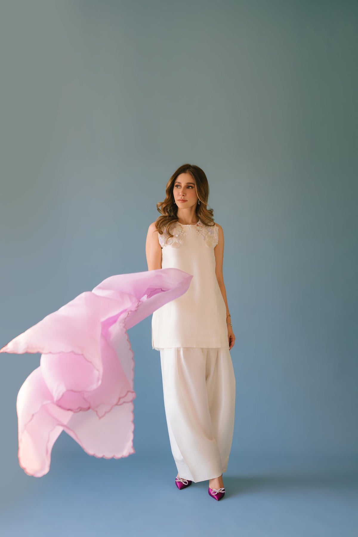 Sammy K | Aadat Festive Edition | intezar by Sammy K - Designer Dress  - Type : Ladies Clothes - Available at Libayah - 100% Original 