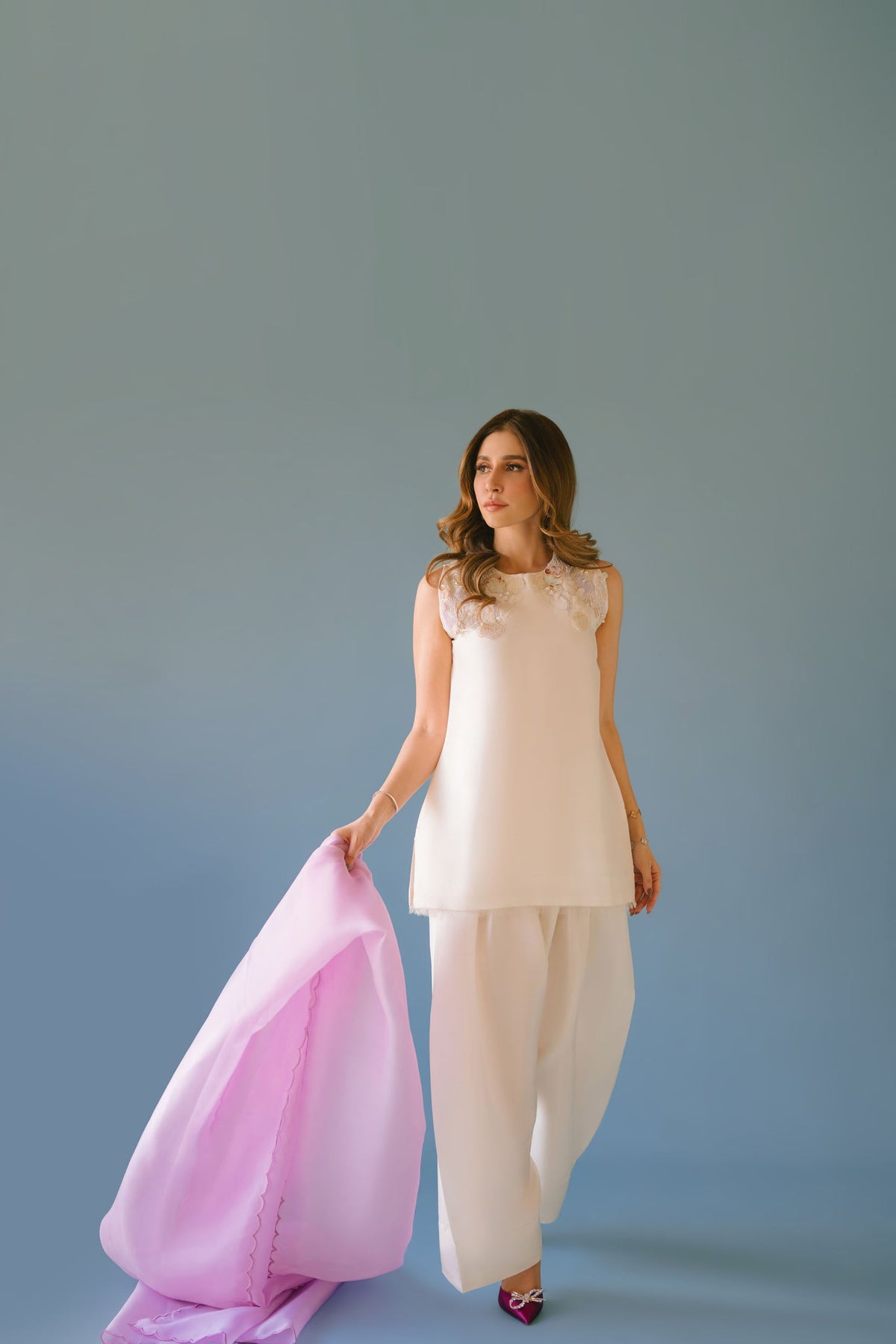 Sammy K | Aadat Festive Edition | intezar by Sammy K - Designer Dress  - Type : Ladies Clothes - Available at Libayah - 100% Original 