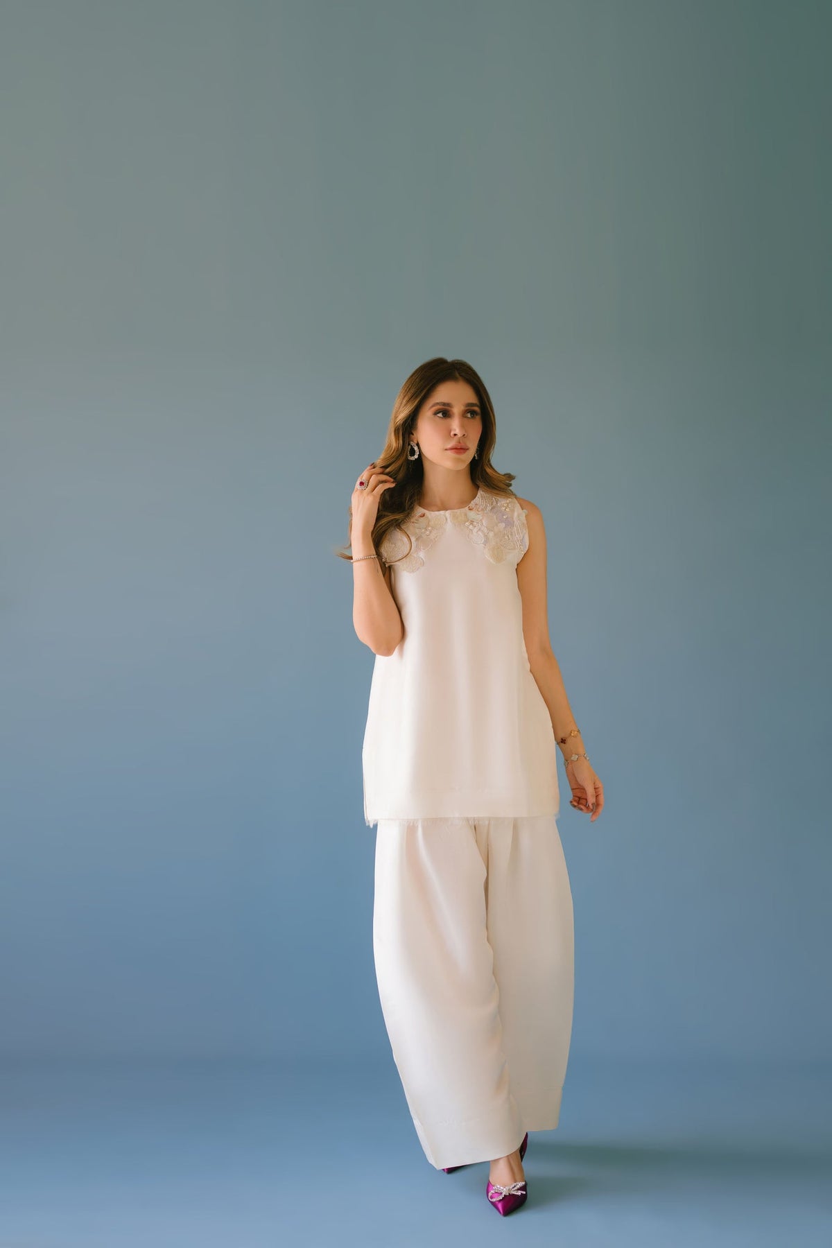 Sammy K | Aadat Festive Edition | intezar by Sammy K - Designer Dress  - Type : Ladies Clothes - Available at Libayah - 100% Original 