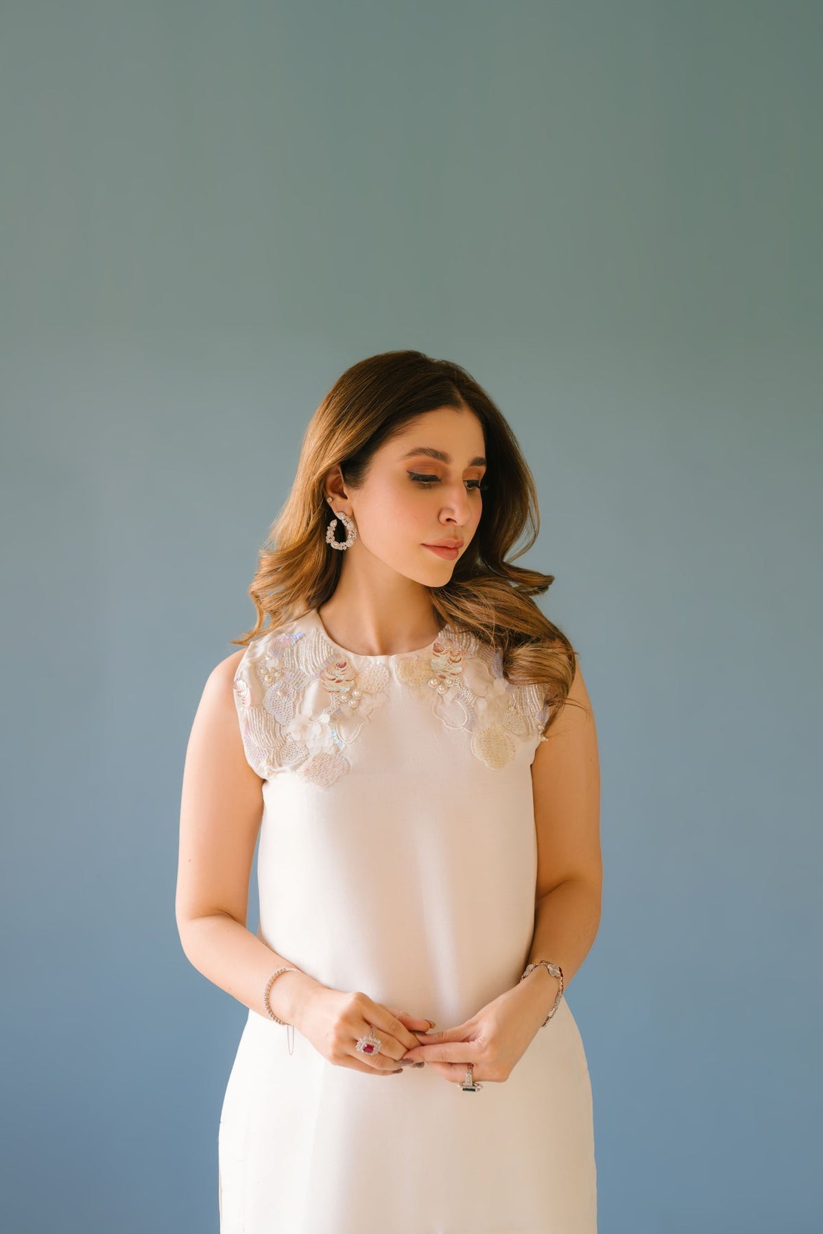 Sammy K | Aadat Festive Edition | intezar by Sammy K - Designer Dress  - Type : Ladies Clothes - Available at Libayah - 100% Original 