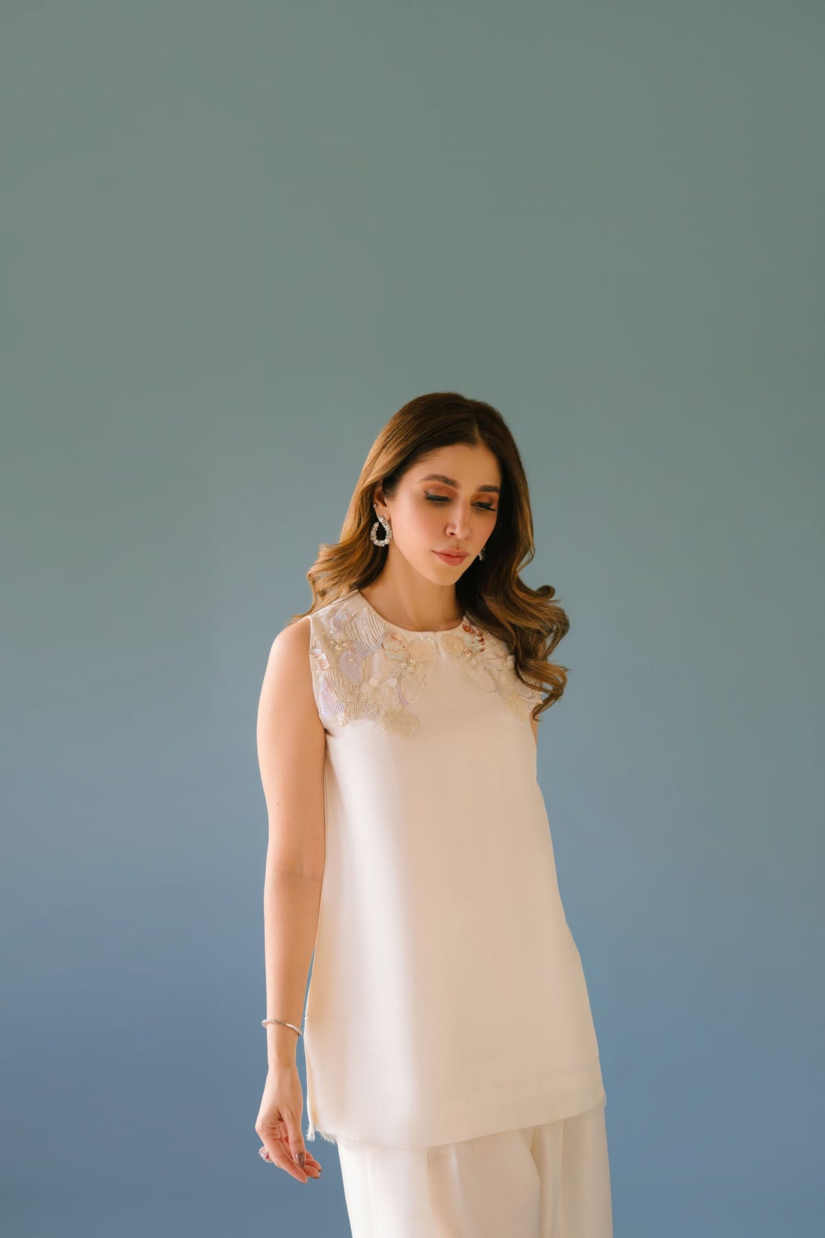 Sammy K | Aadat Festive Edition | intezar by Sammy K - Designer Dress  - Type : Ladies Clothes - Available at Libayah - 100% Original 