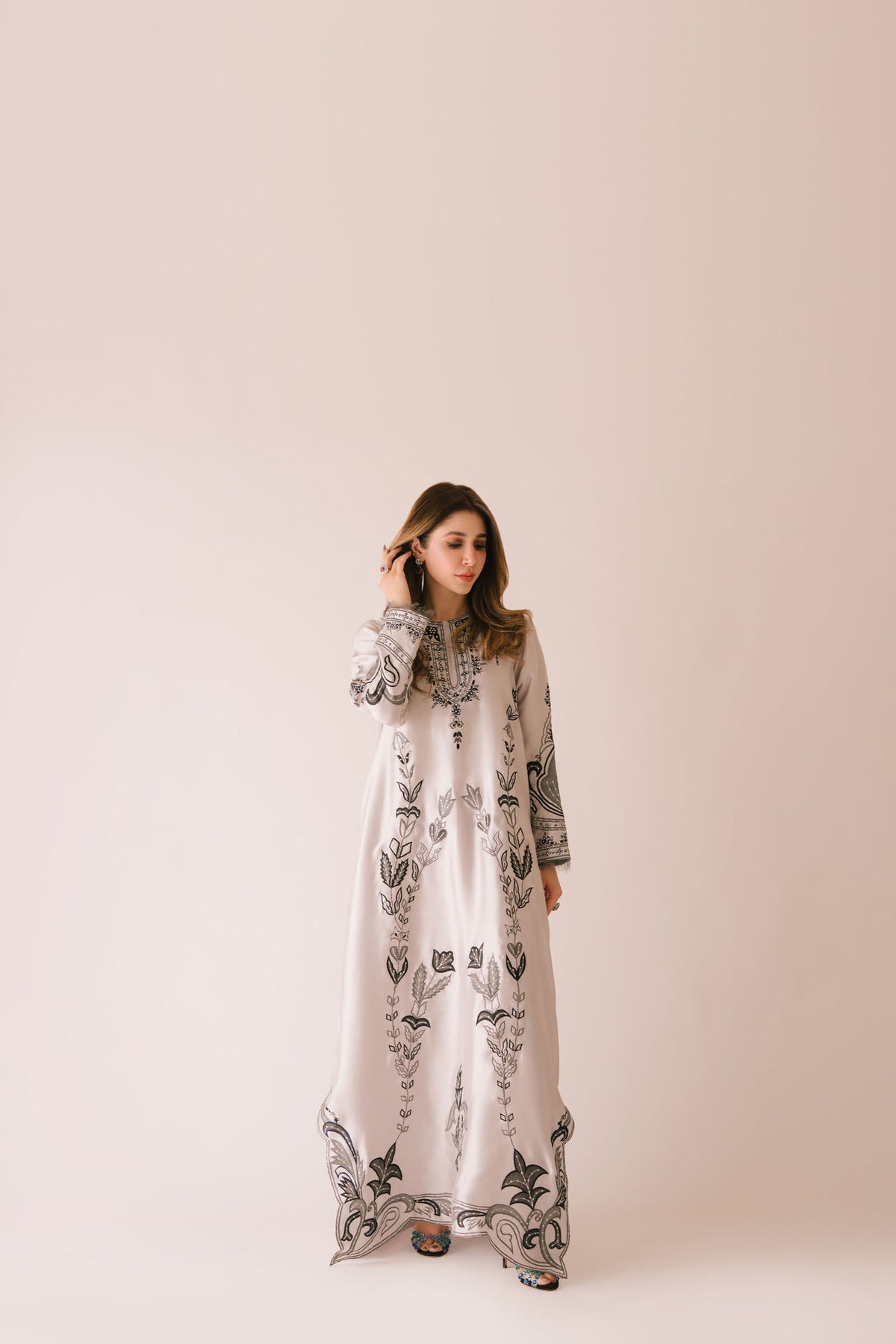 Sammy K | Aadat Festive Edition |Sea Holly by Sammy K - Designer Dress  - Type : Ladies Clothes - Available at Libayah - 100% Original 