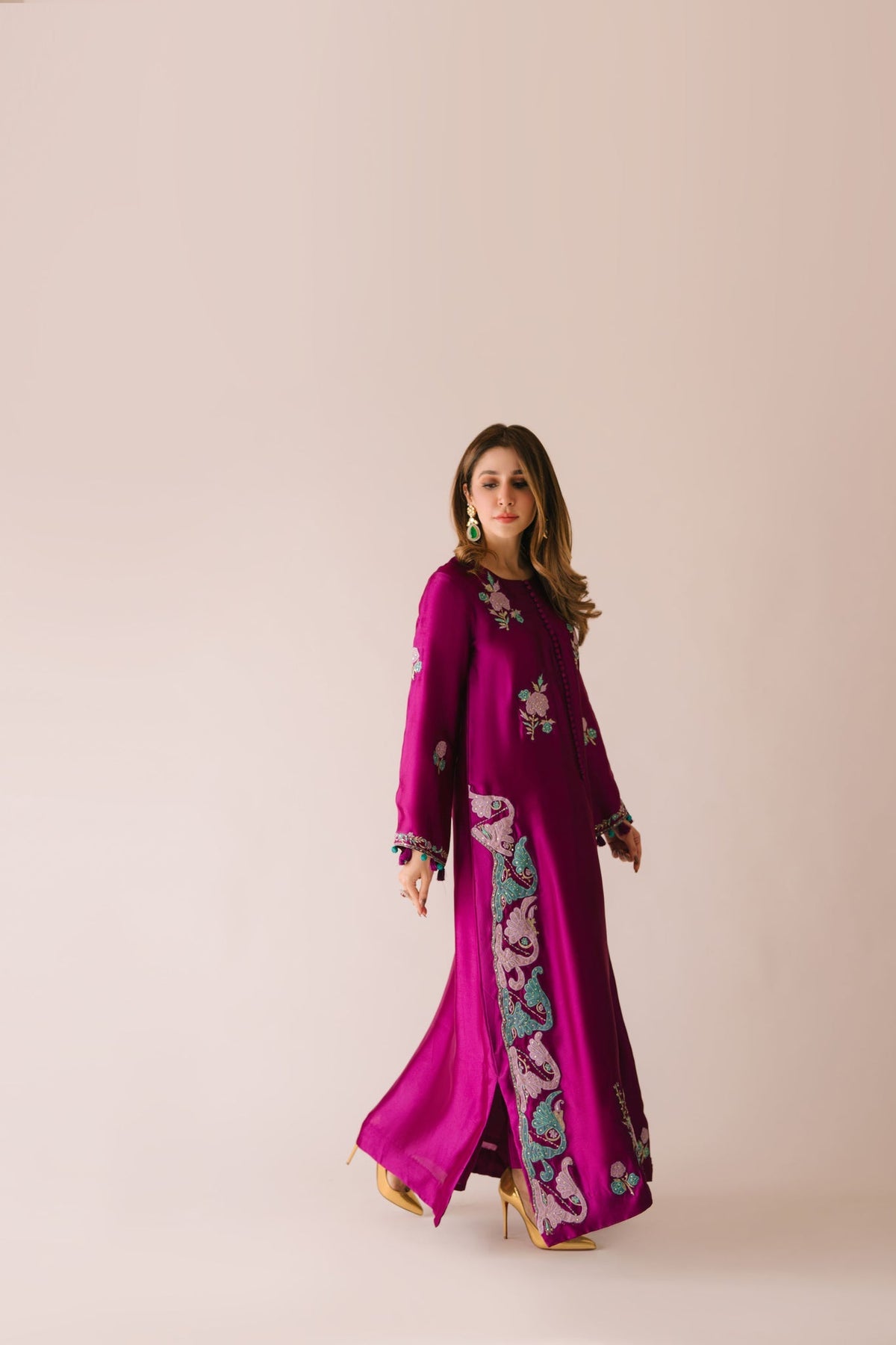 Sammy K | Aadat Festive Edition | Cyprus Vine by Sammy K - Designer Dress  - Type : Ladies Clothes - Available at Libayah - 100% Original 