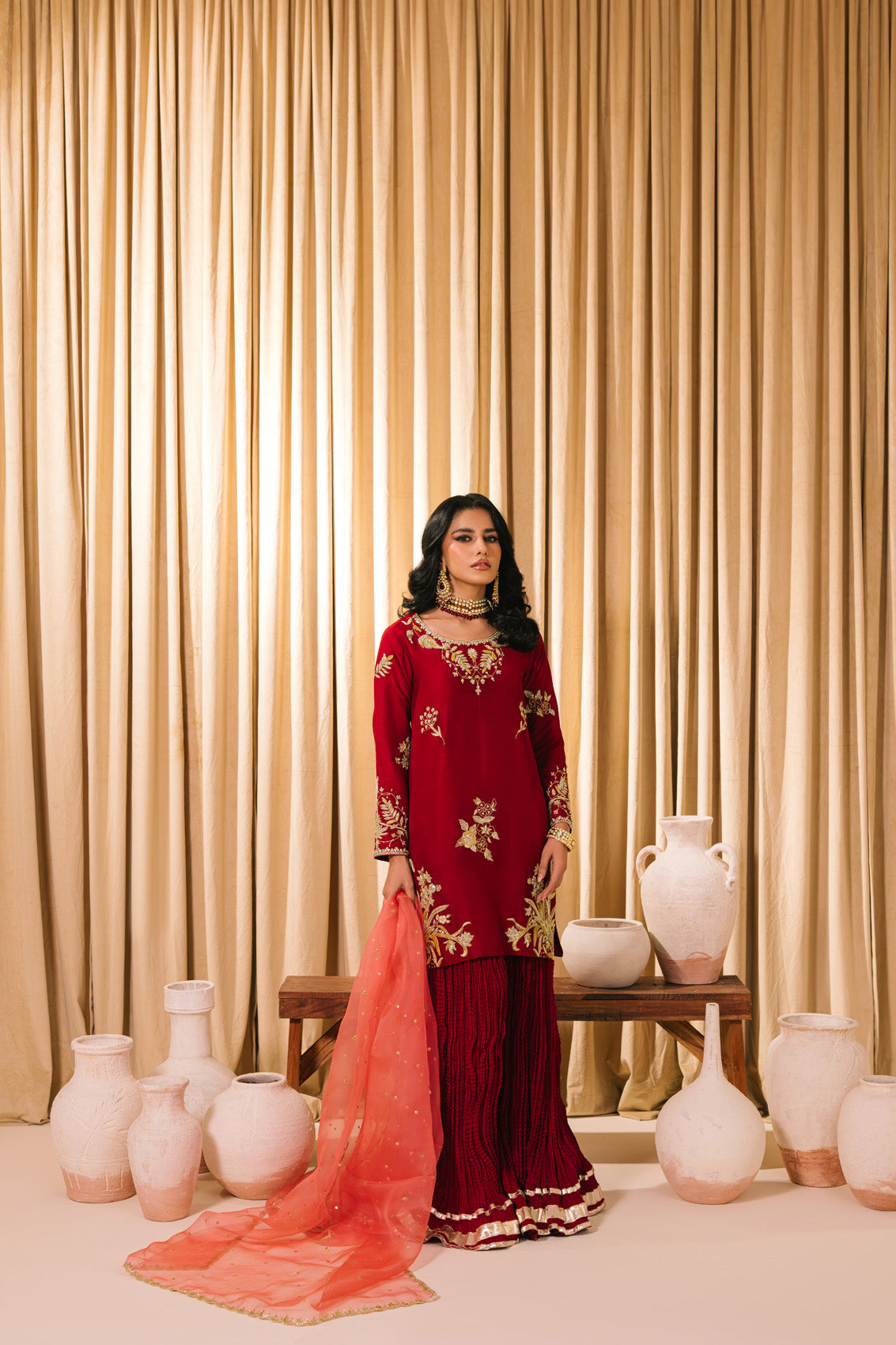 Sammy K | Heer Luxe | Suhana by Sammy K - Designer Dress  - Type : Ladies Clothes - Available at Libayah - 100% Original 