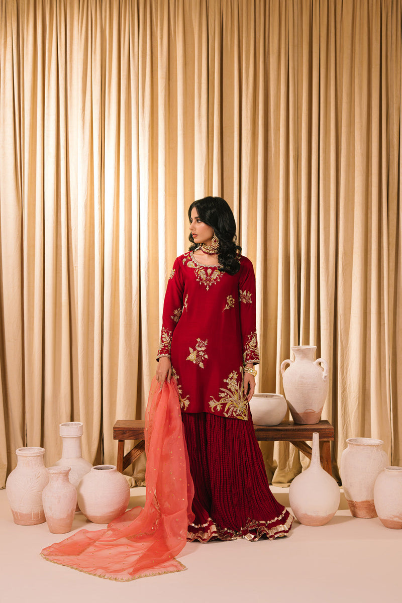 Sammy K | Heer Luxe | Suhana by Sammy K - Designer Dress  - Type : Ladies Clothes - Available at Libayah - 100% Original 