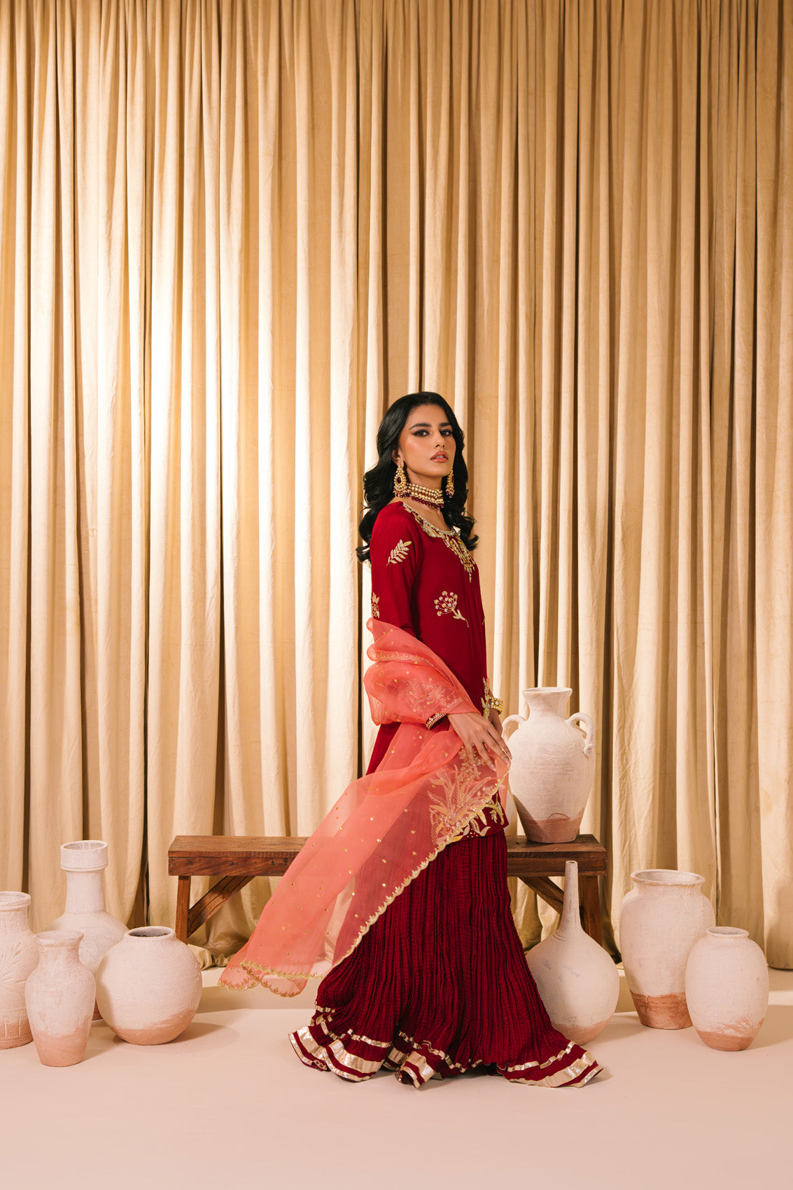 Sammy K | Heer Luxe | Suhana by Sammy K - Designer Dress  - Type : Ladies Clothes - Available at Libayah - 100% Original 