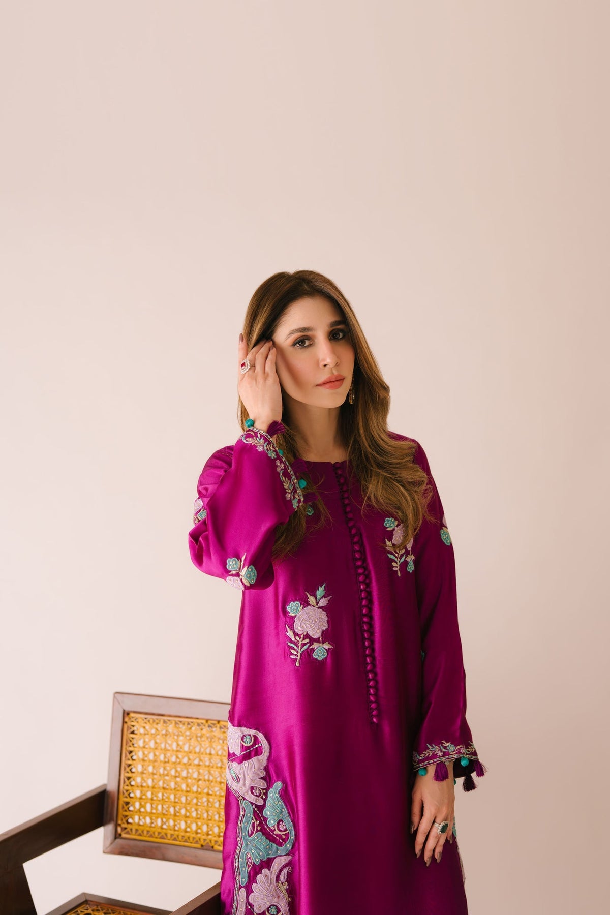 Sammy K | Aadat Festive Edition | Cyprus Vine by Sammy K - Designer Dress  - Type : Ladies Clothes - Available at Libayah - 100% Original 
