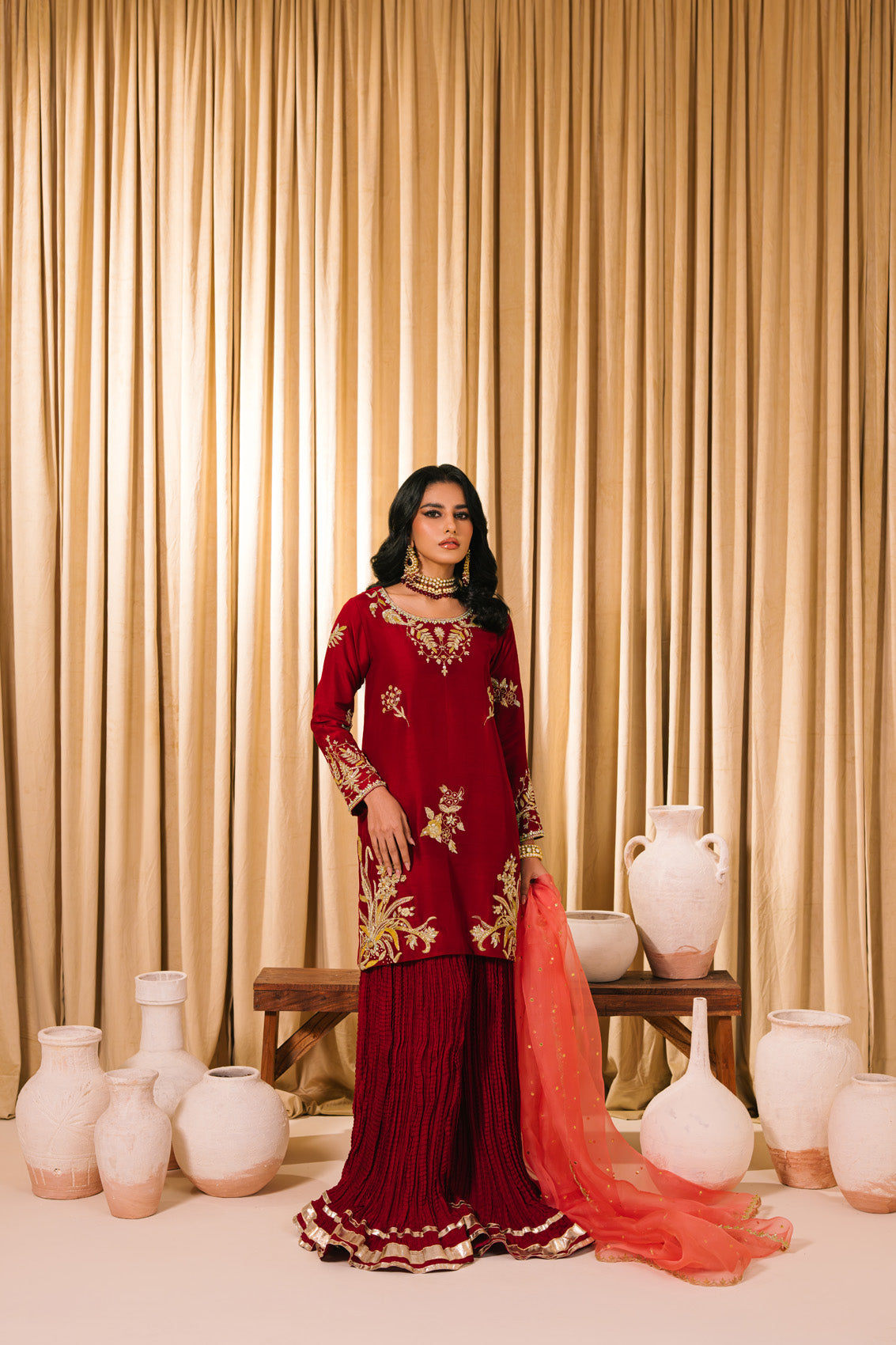 Sammy K | Heer Luxe | Suhana by Sammy K - Designer Dress  - Type : Ladies Clothes - Available at Libayah - 100% Original 