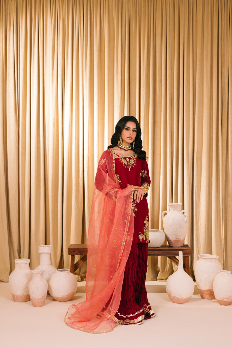 Sammy K | Heer Luxe | Suhana by Sammy K - Designer Dress  - Type : Ladies Clothes - Available at Libayah - 100% Original 