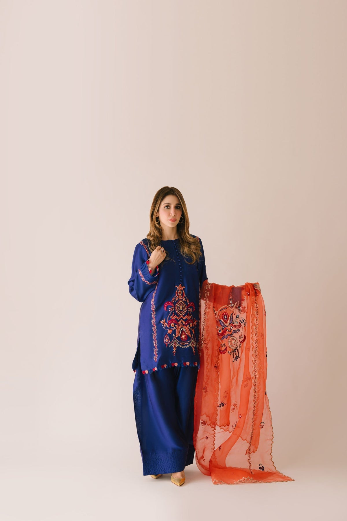 Sammy K | Aadat Festive Edition | Corn Flower by Sammy K - Designer Dress  - Type : Ladies Clothes - Available at Libayah - 100% Original 