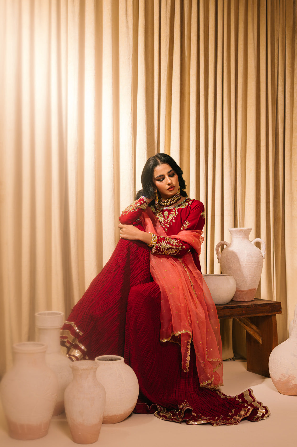 Sammy K | Heer Luxe | Suhana by Sammy K - Designer Dress  - Type : Ladies Clothes - Available at Libayah - 100% Original 
