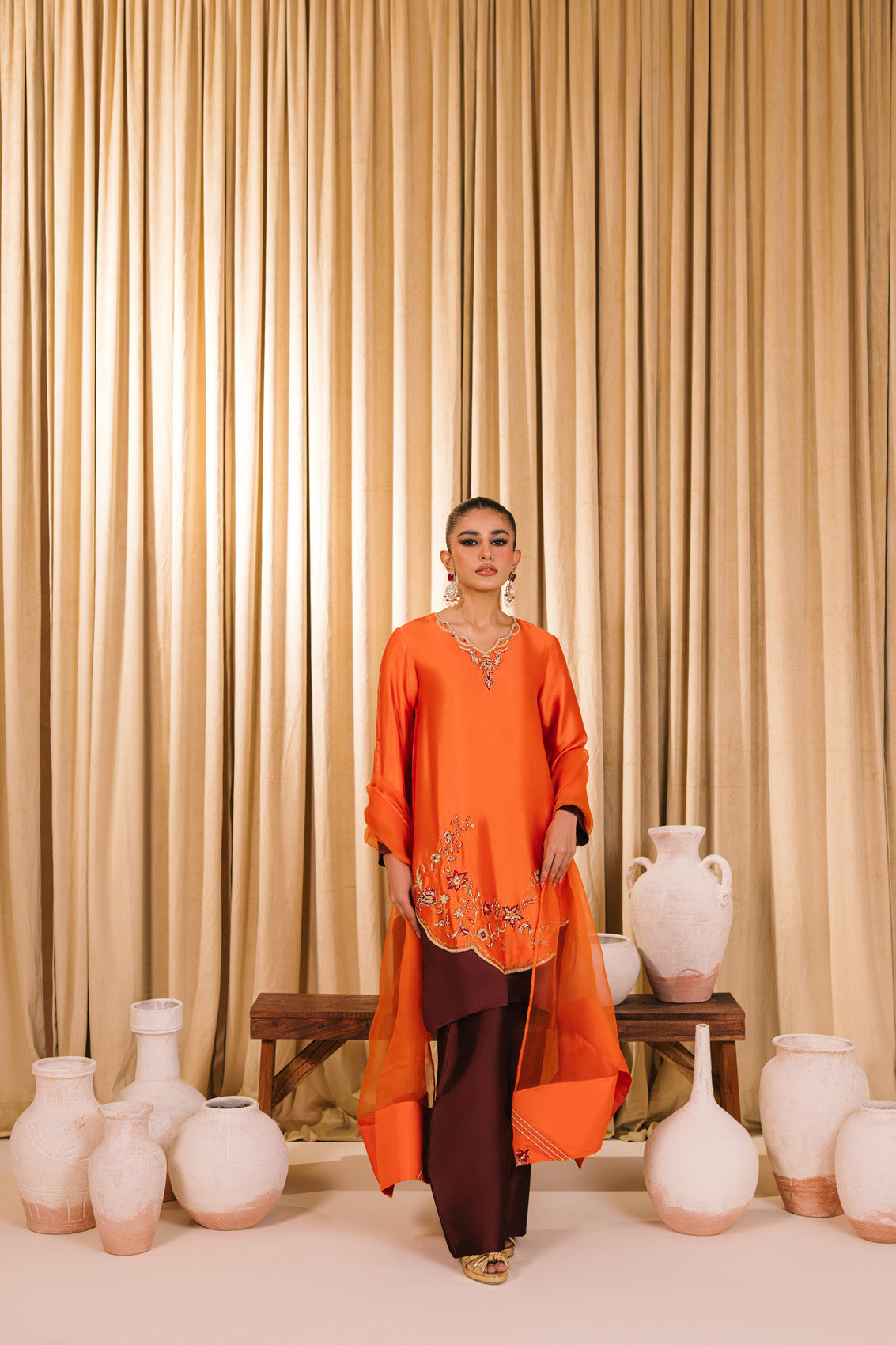 Sammy K | Heer Luxe | Sajni 2 by Sammy K - Designer Dress  - Type : Ladies Clothes - Available at Libayah - 100% Original 
