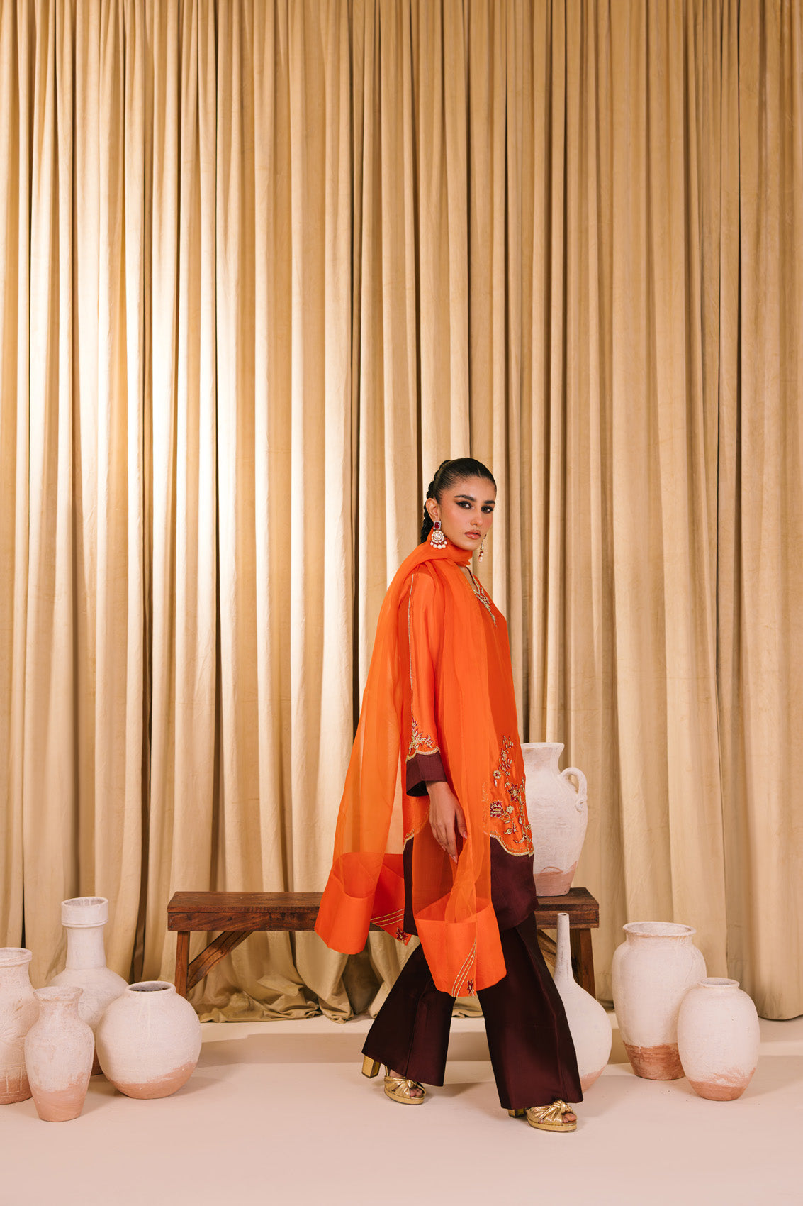 Sammy K | Heer Luxe | Sajni 2 by Sammy K - Designer Dress  - Type : Ladies Clothes - Available at Libayah - 100% Original 