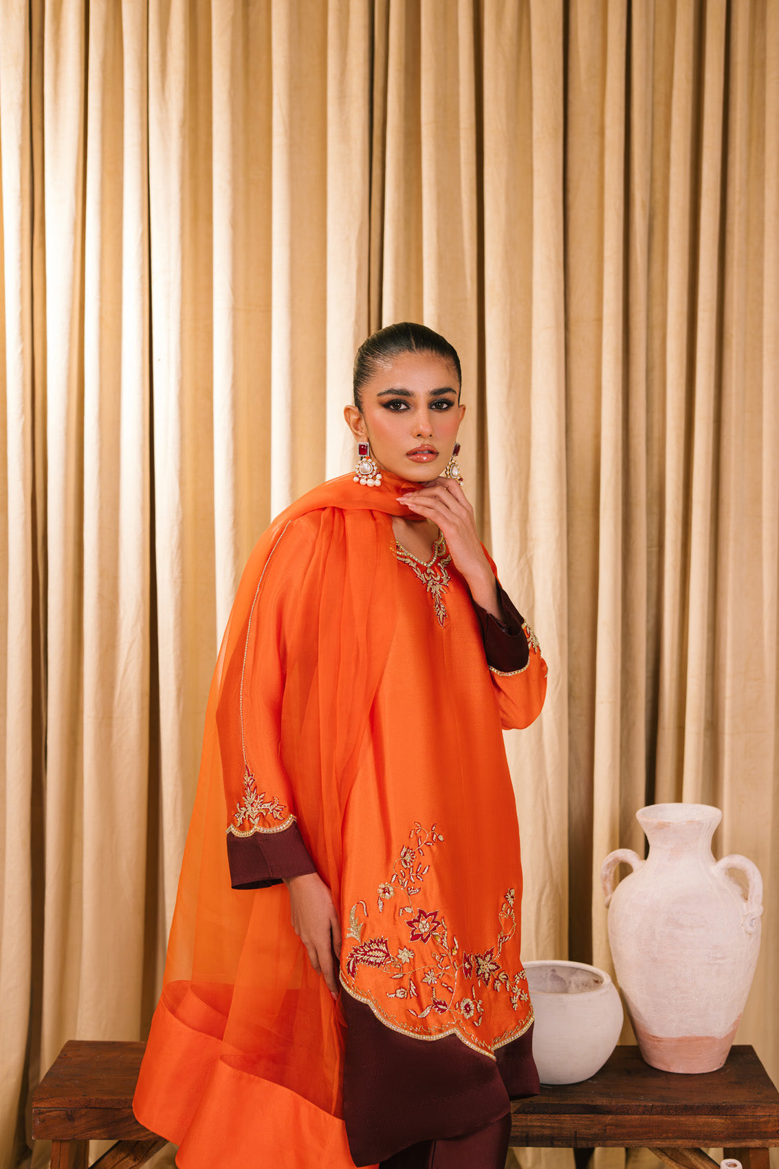 Sammy K | Heer Luxe | Sajni 2 by Sammy K - Designer Dress  - Type : Ladies Clothes - Available at Libayah - 100% Original 