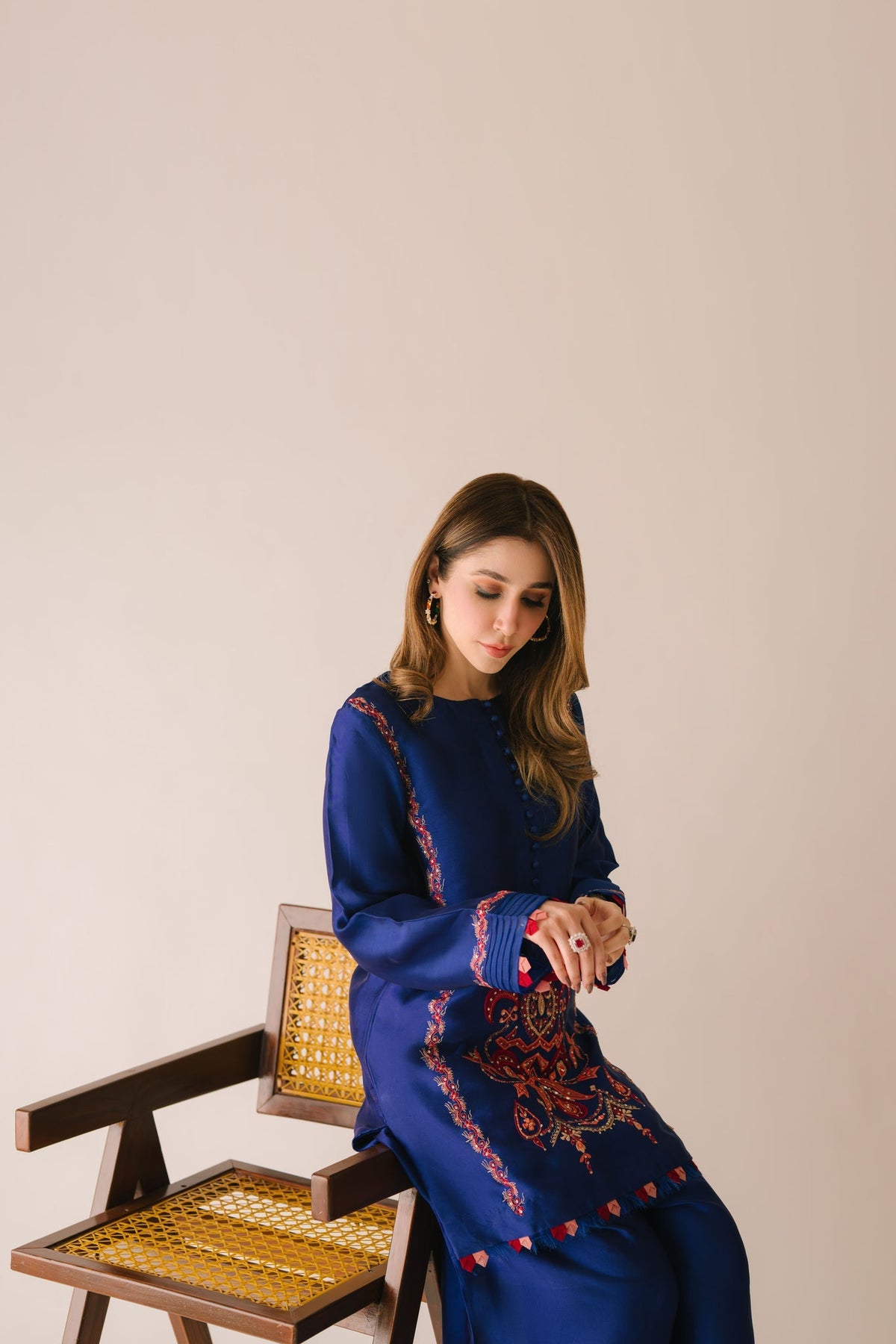 Sammy K | Aadat Festive Edition | Corn Flower by Sammy K - Designer Dress  - Type : Ladies Clothes - Available at Libayah - 100% Original 