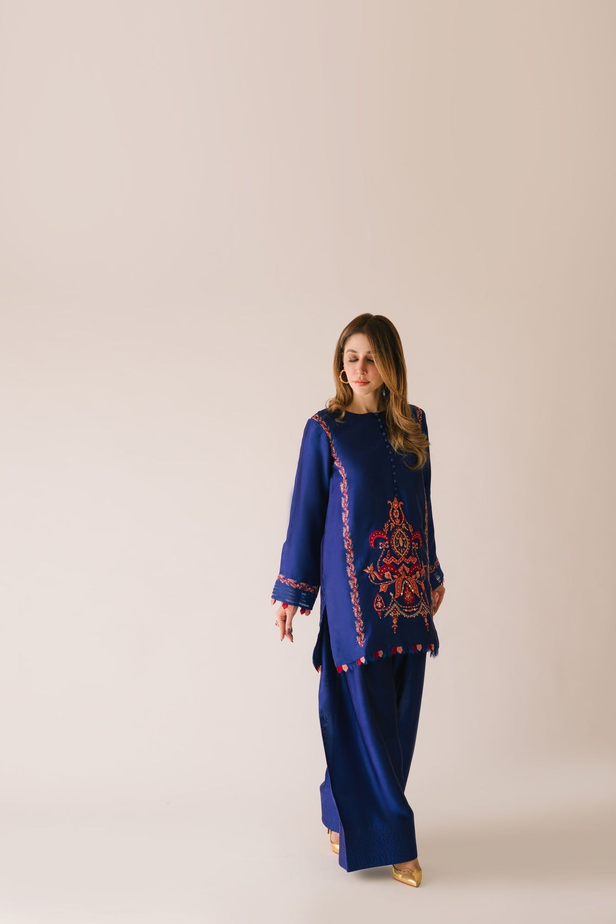 Sammy K | Aadat Festive Edition | Corn Flower by Sammy K - Designer Dress  - Type : Ladies Clothes - Available at Libayah - 100% Original 