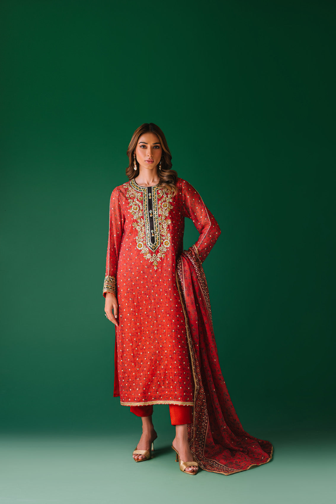 Sammy K | Mere Mehboob | DIL SHER by Sammy K - Designer Dress - Type: Ladies Clothes - Available at Libayah - 100% Original