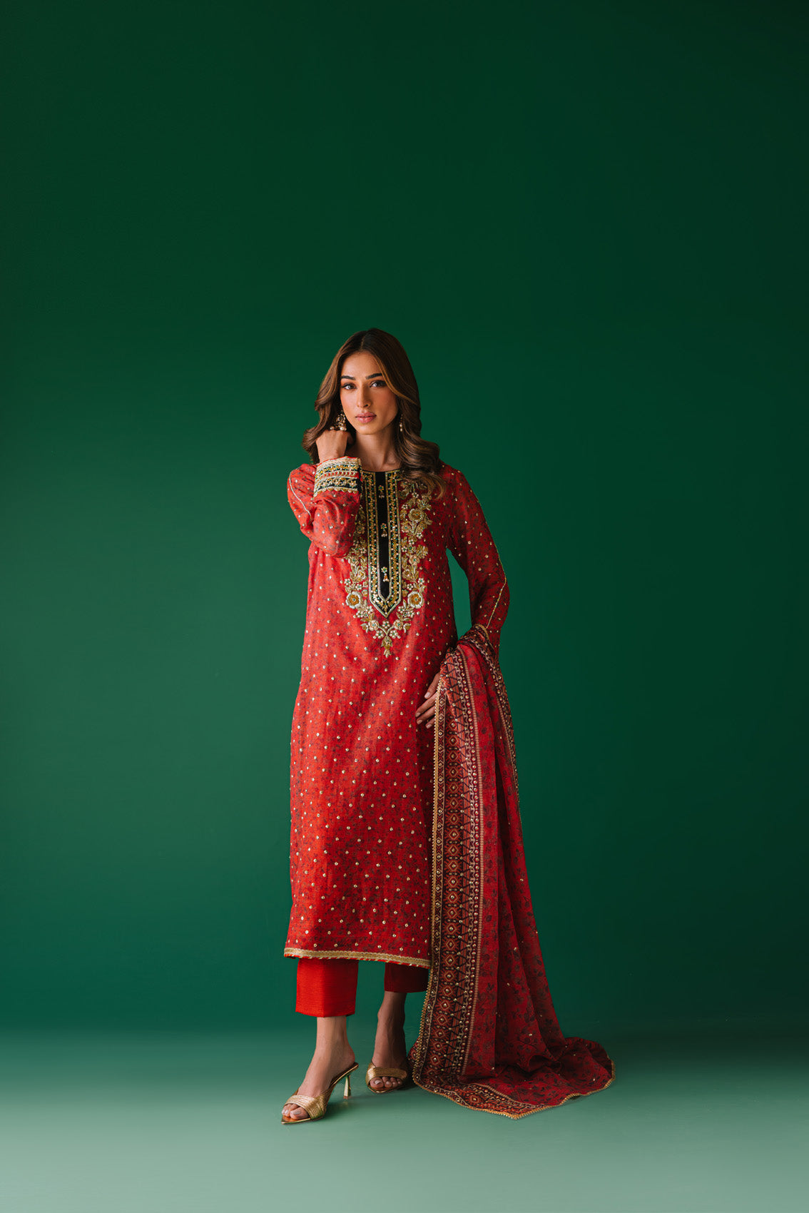 Sammy K | Mere Mehboob | DIL SHER by Sammy K - Designer Dress - Type: Ladies Clothes - Available at Libayah - 100% Original