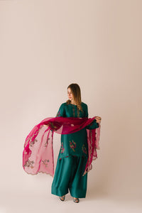 Sammy K | Aadat Festive Edition | Green Moon by Sammy K - Designer Dress  - Type : Ladies Clothes - Available at Libayah - 100% Original 