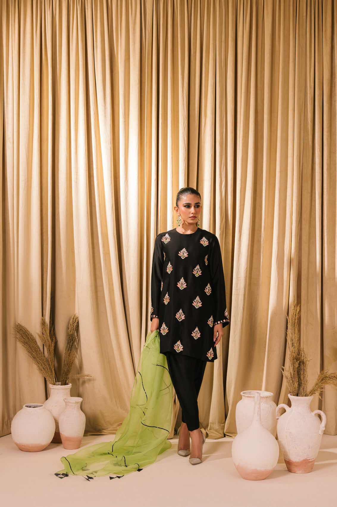 Sammy K | Heer Luxe | Samaa by Sammy K - Designer Dress  - Type : Ladies Clothes - Available at Libayah - 100% Original 