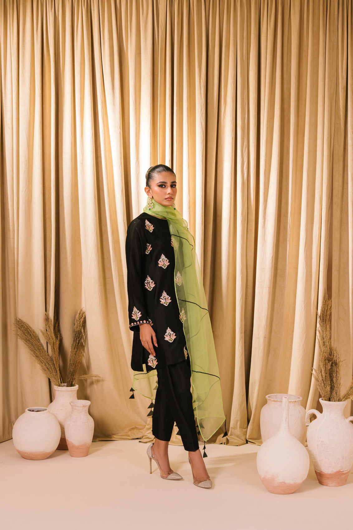 Sammy K | Heer Luxe | Samaa by Sammy K - Designer Dress  - Type : Ladies Clothes - Available at Libayah - 100% Original 