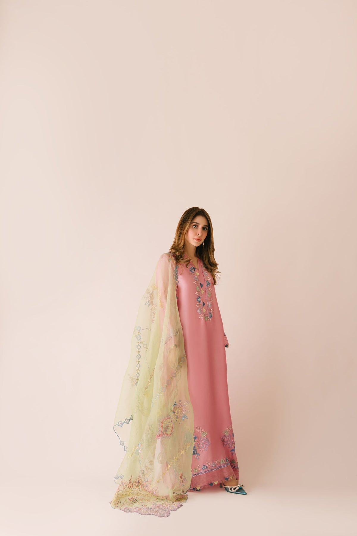 Sammy K | Aadat Festive Edition |Spray Rose by Sammy K - Designer Dress  - Type : Ladies Clothes - Available at Libayah - 100% Original 