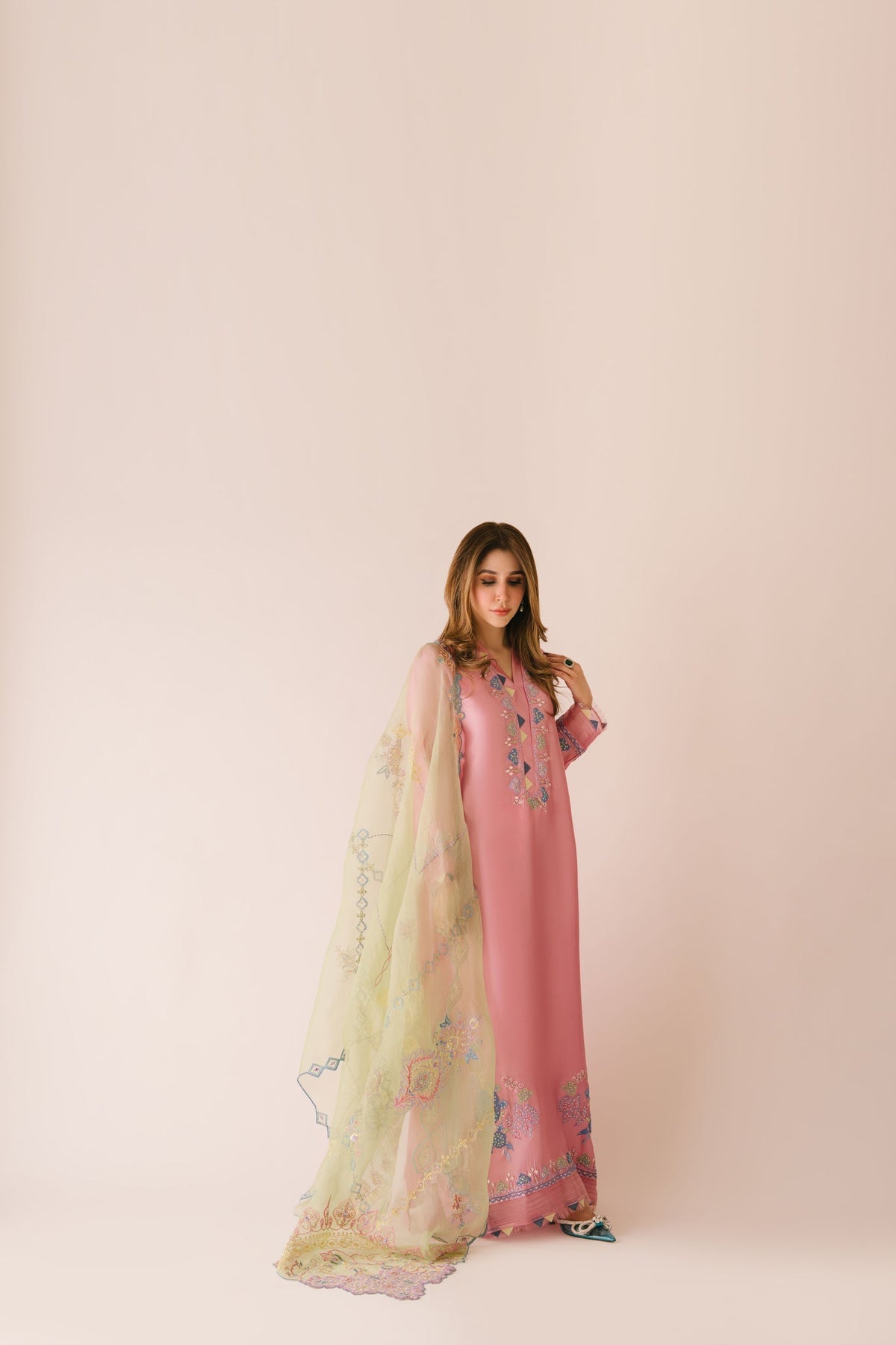 Sammy K | Aadat Festive Edition |Spray Rose by Sammy K - Designer Dress  - Type : Ladies Clothes - Available at Libayah - 100% Original 