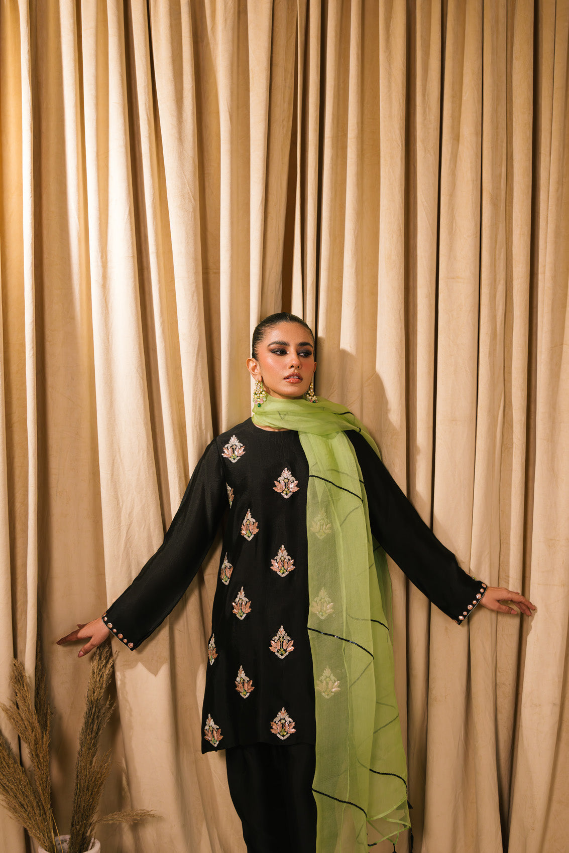 Sammy K | Heer Luxe | Samaa by Sammy K - Designer Dress  - Type : Ladies Clothes - Available at Libayah - 100% Original 