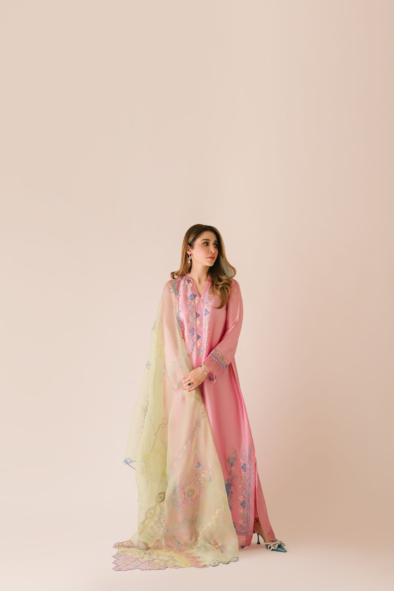 Sammy K | Aadat Festive Edition |Spray Rose by Sammy K - Designer Dress  - Type : Ladies Clothes - Available at Libayah - 100% Original 
