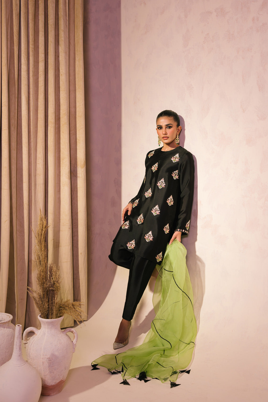 Sammy K | Heer Luxe | Samaa by Sammy K - Designer Dress  - Type : Ladies Clothes - Available at Libayah - 100% Original 