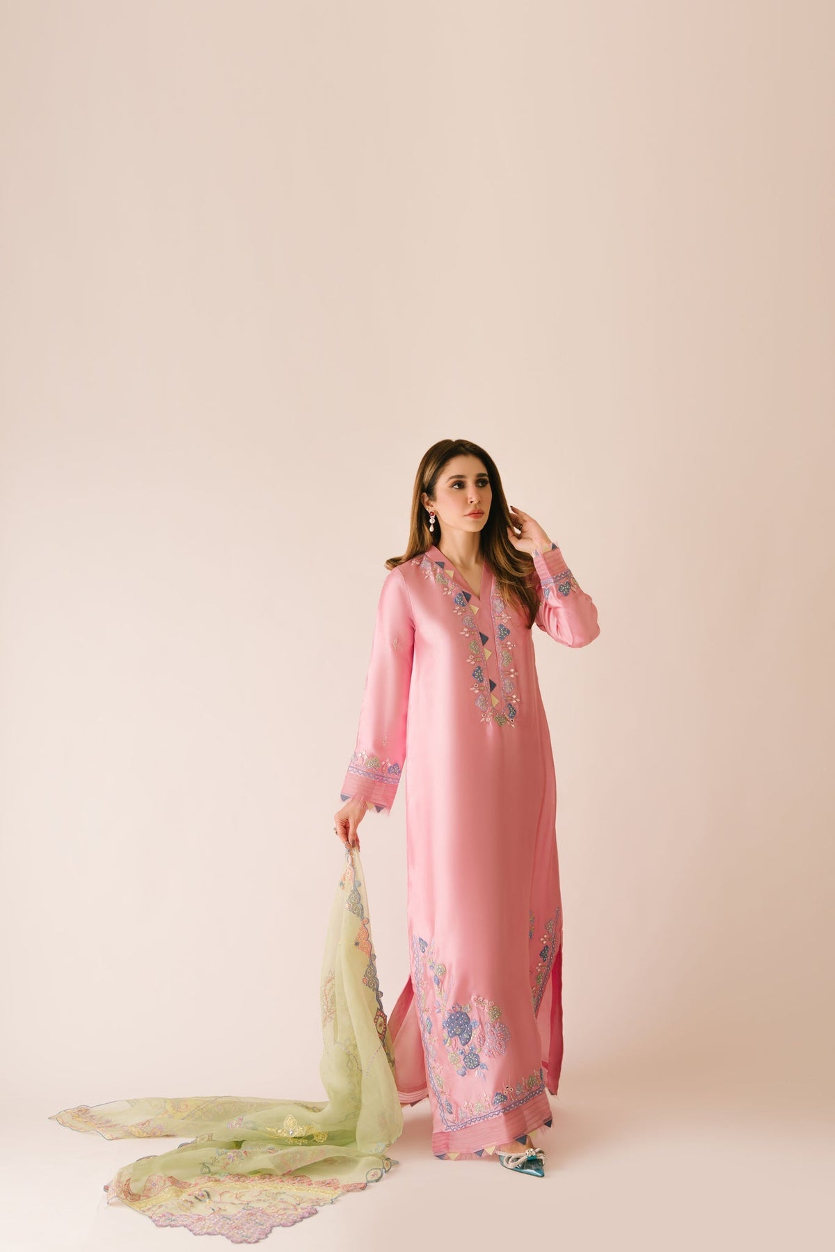 Sammy K | Aadat Festive Edition |Spray Rose by Sammy K - Designer Dress  - Type : Ladies Clothes - Available at Libayah - 100% Original 