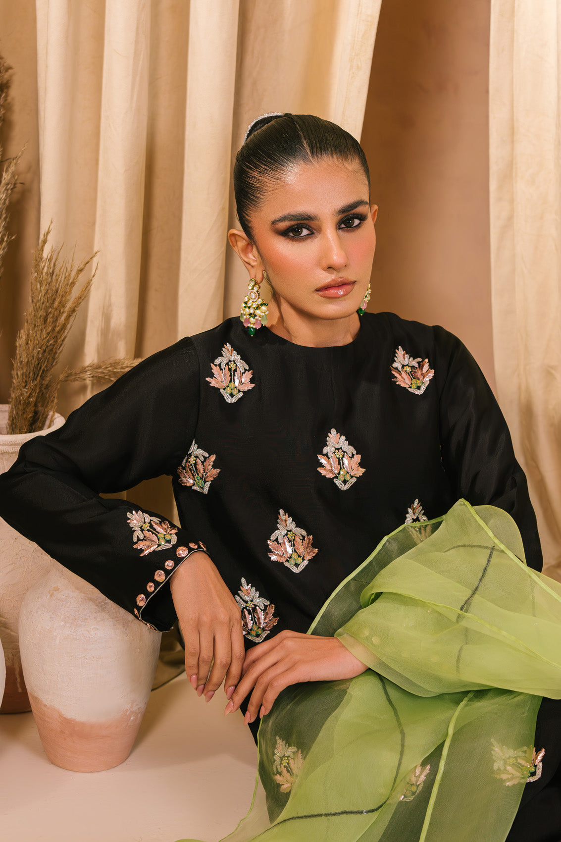 Sammy K | Heer Luxe | Samaa by Sammy K - Designer Dress  - Type : Ladies Clothes - Available at Libayah - 100% Original 
