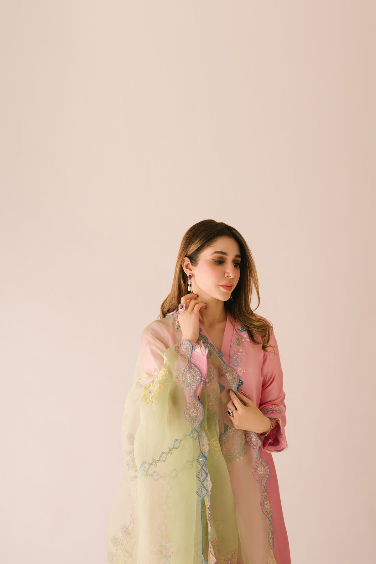 Sammy K | Aadat Festive Edition |Spray Rose by Sammy K - Designer Dress  - Type : Ladies Clothes - Available at Libayah - 100% Original 