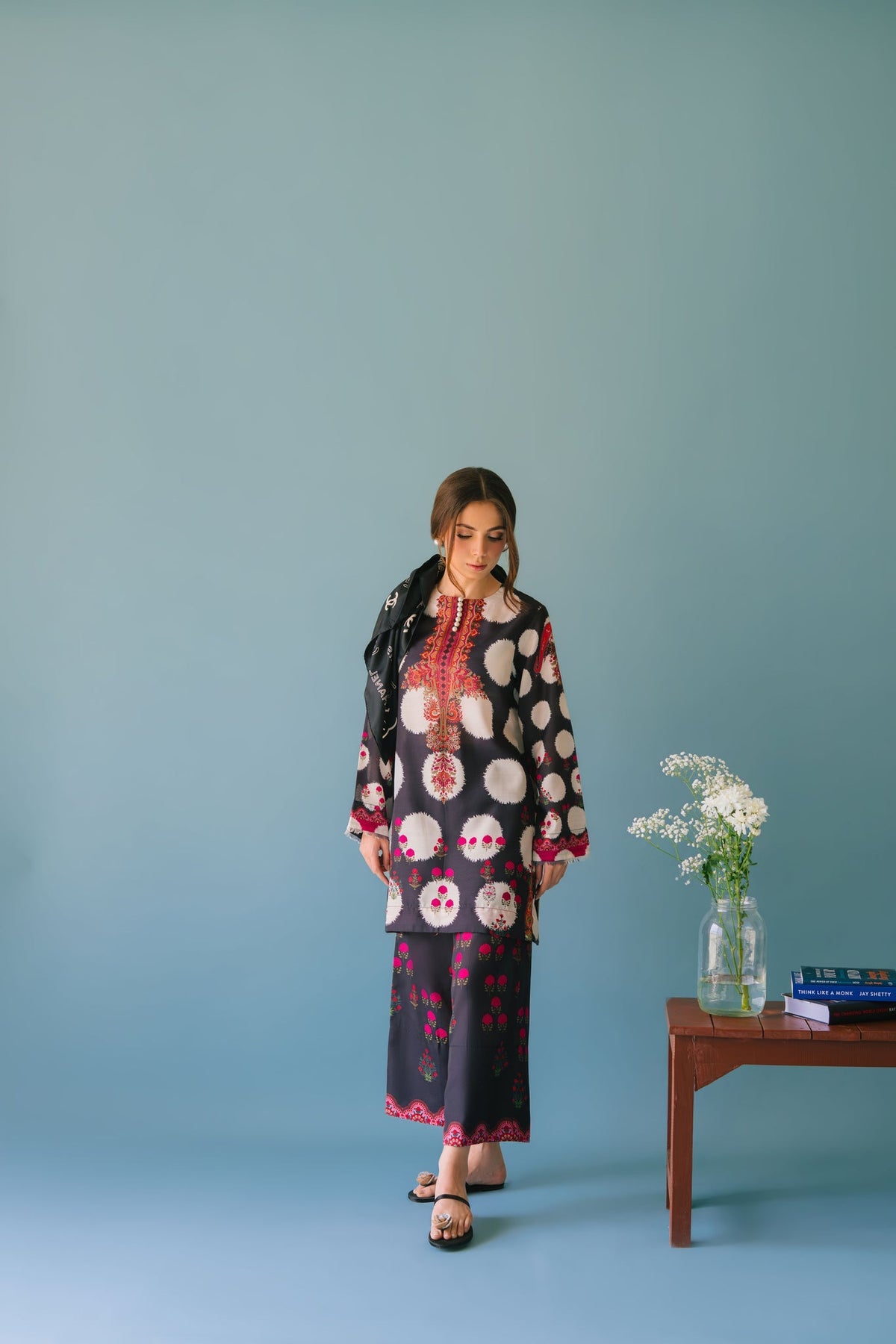 Sammy K | Lawn Pret 25 | Polka culture by Sammy K - Designer Dress  - Type : Ladies Clothes - Available at Libayah - 100% Original 