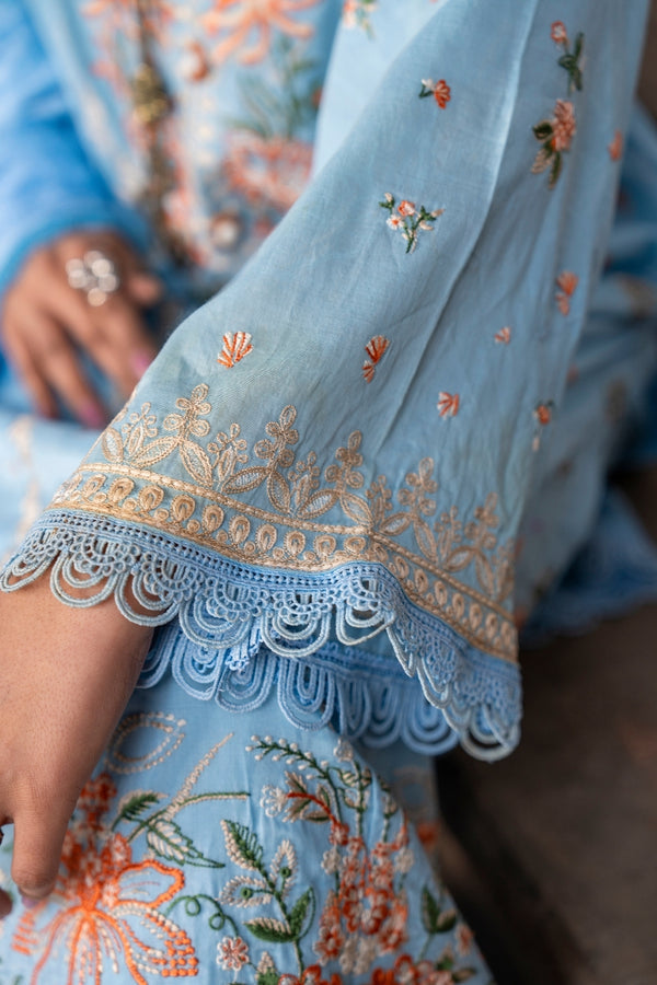 Ittehad | Hussan e Jahan Lawn | JACQUARD DUPATTA by Ittehad - Designer Dress - Type: Ladies Clothes - Available at Libayah - 100% Original